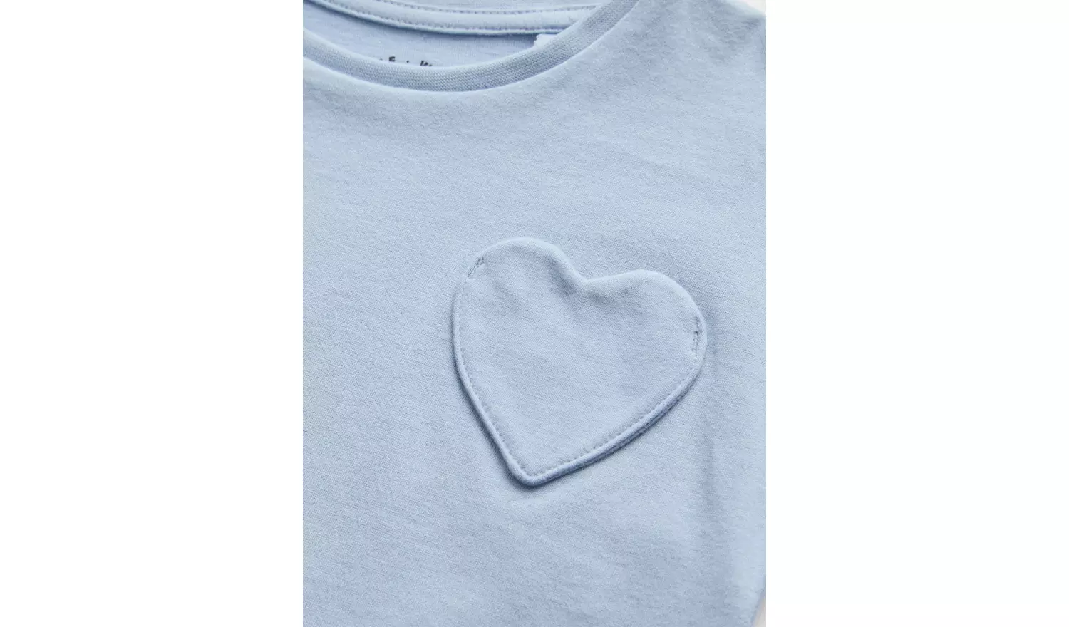 Blue Heart Pocket T-Shirt 6-7 years