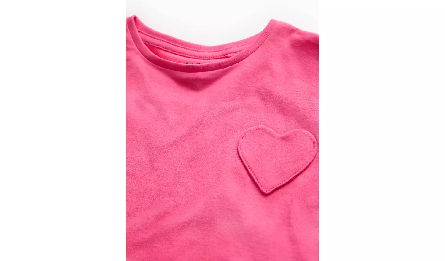 Pink Heart Pocket T-Shirt 3-4 years