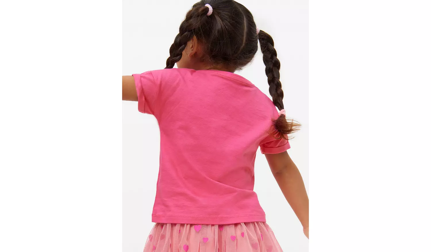 Pink Heart Pocket T-Shirt 3-4 years