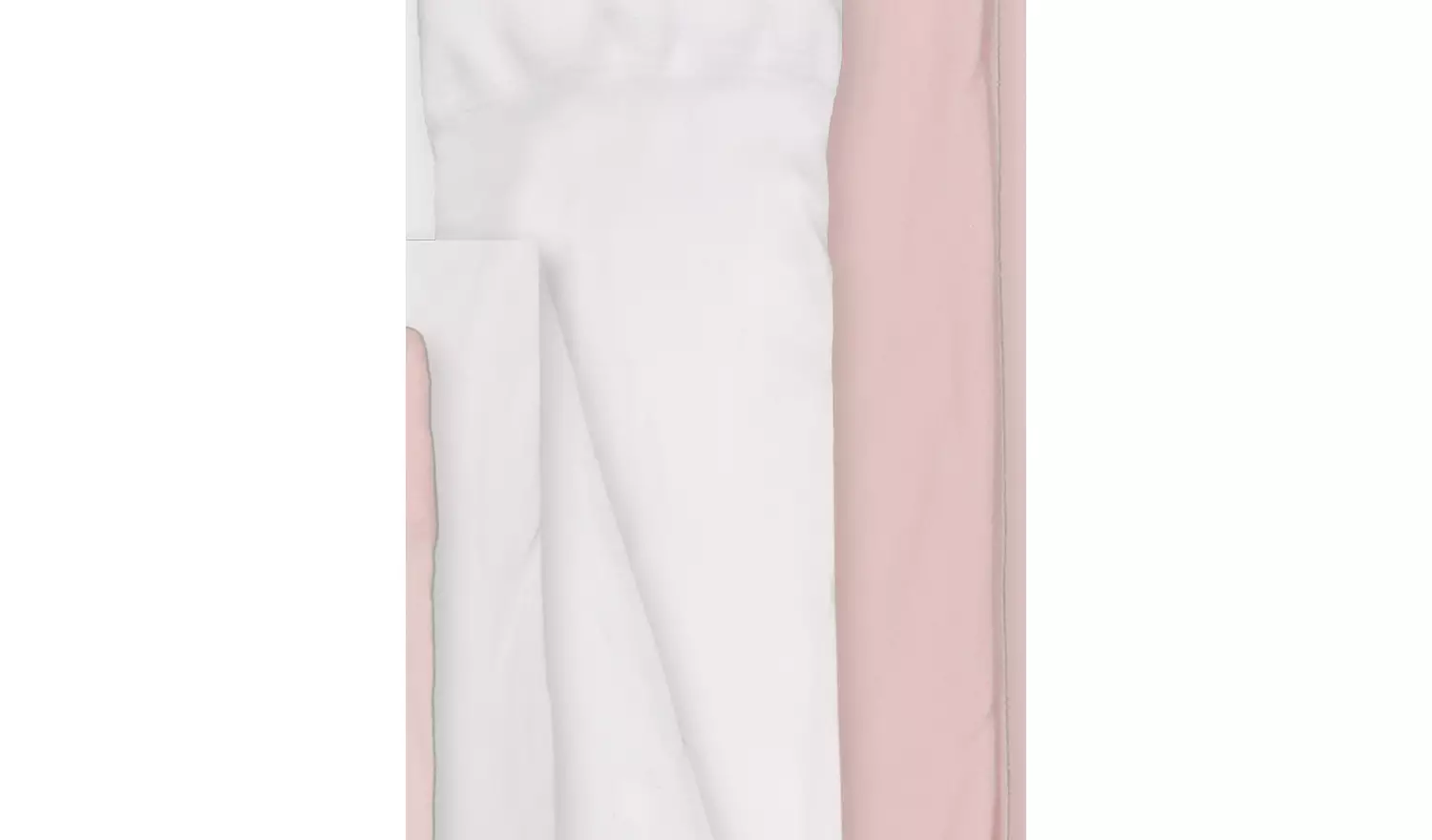 Pink & Cream Opaque Tights 3 Pack 7-8 years