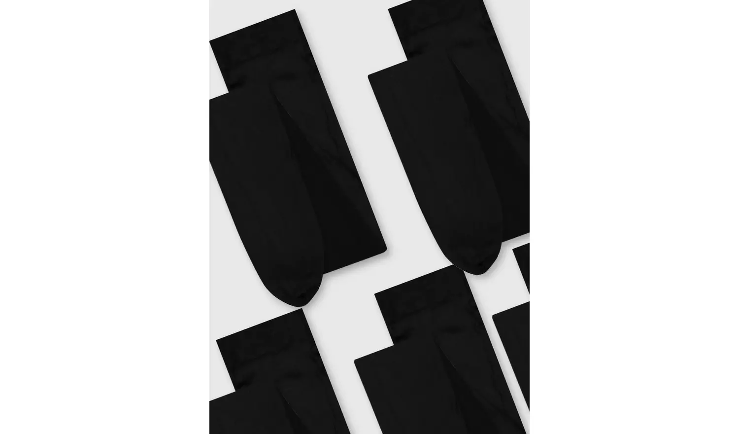 Black Opaque Tights 5 Pack 4-5 years