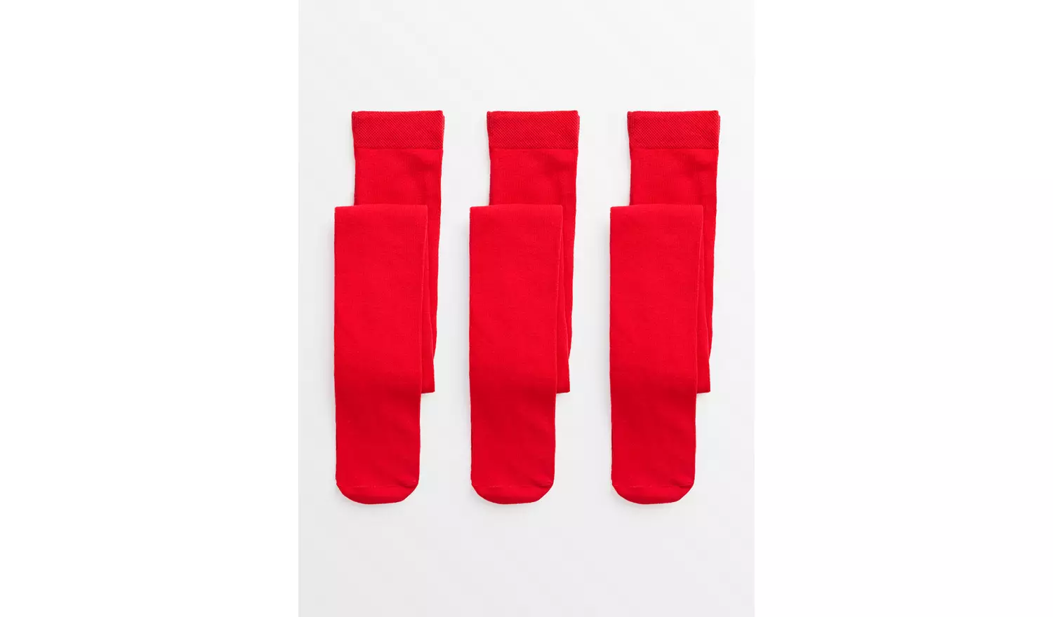 Red Super Soft Seamless Tights 5 Pack7-8 years