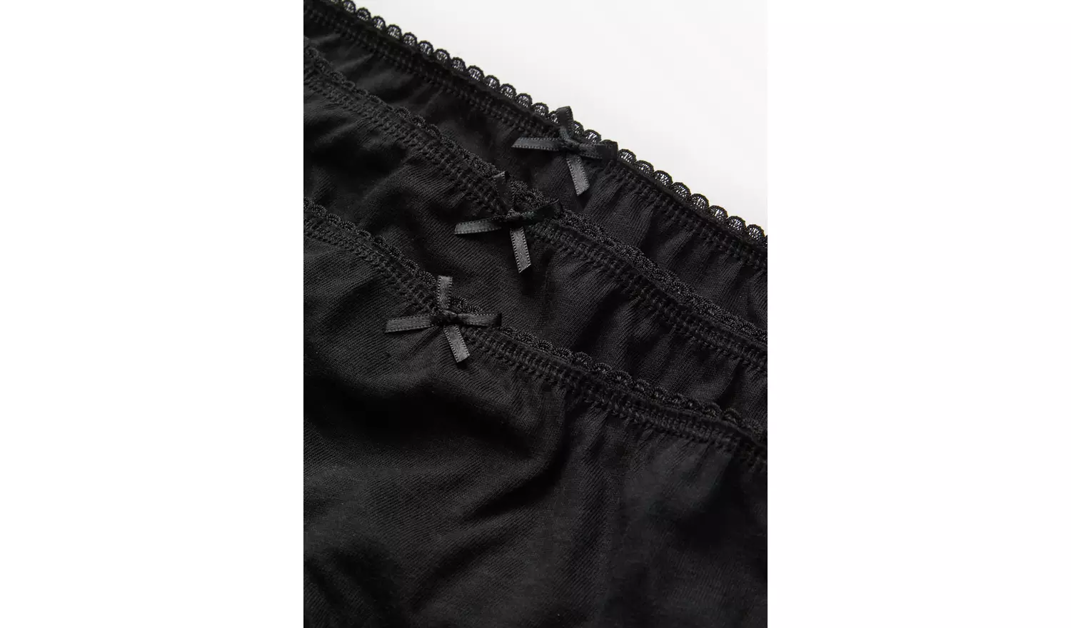 Plain Black Briefs 10 Pack 9-10 years