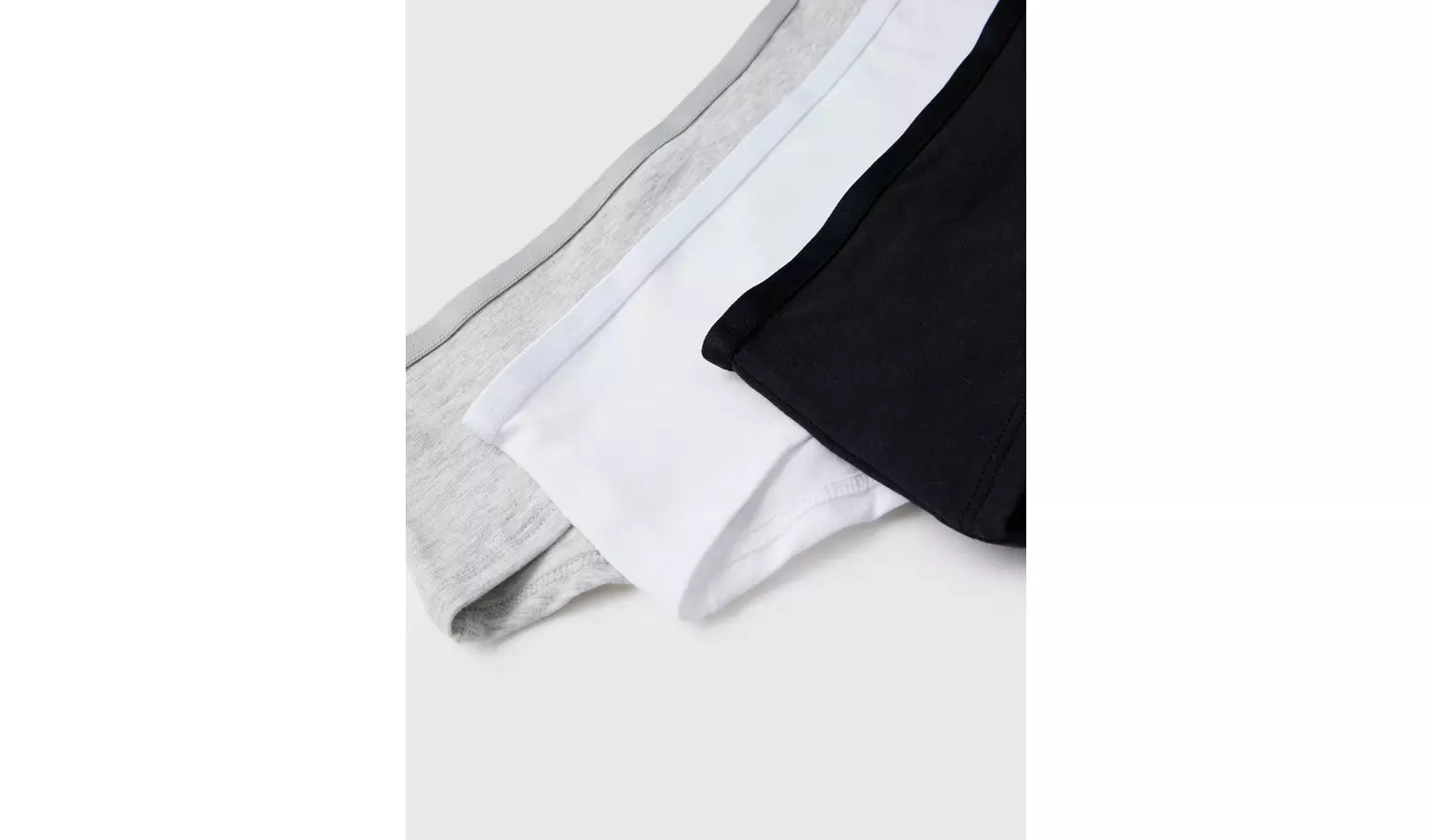 Plain Shorts-Style Briefs 5 Pack 10-11 years