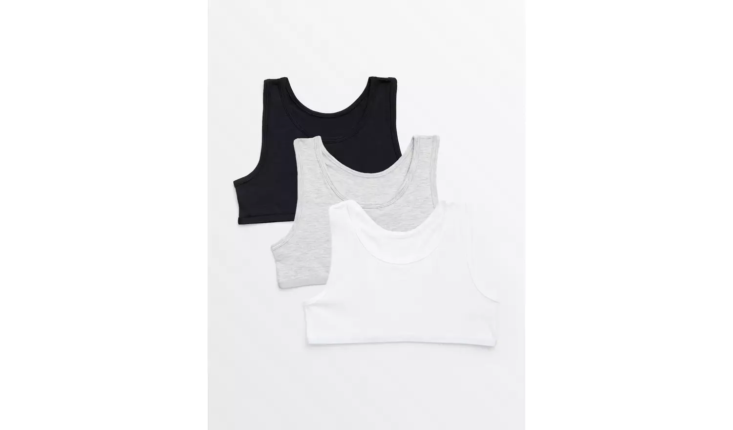 Crop Tops 3 Pack 13-14 years