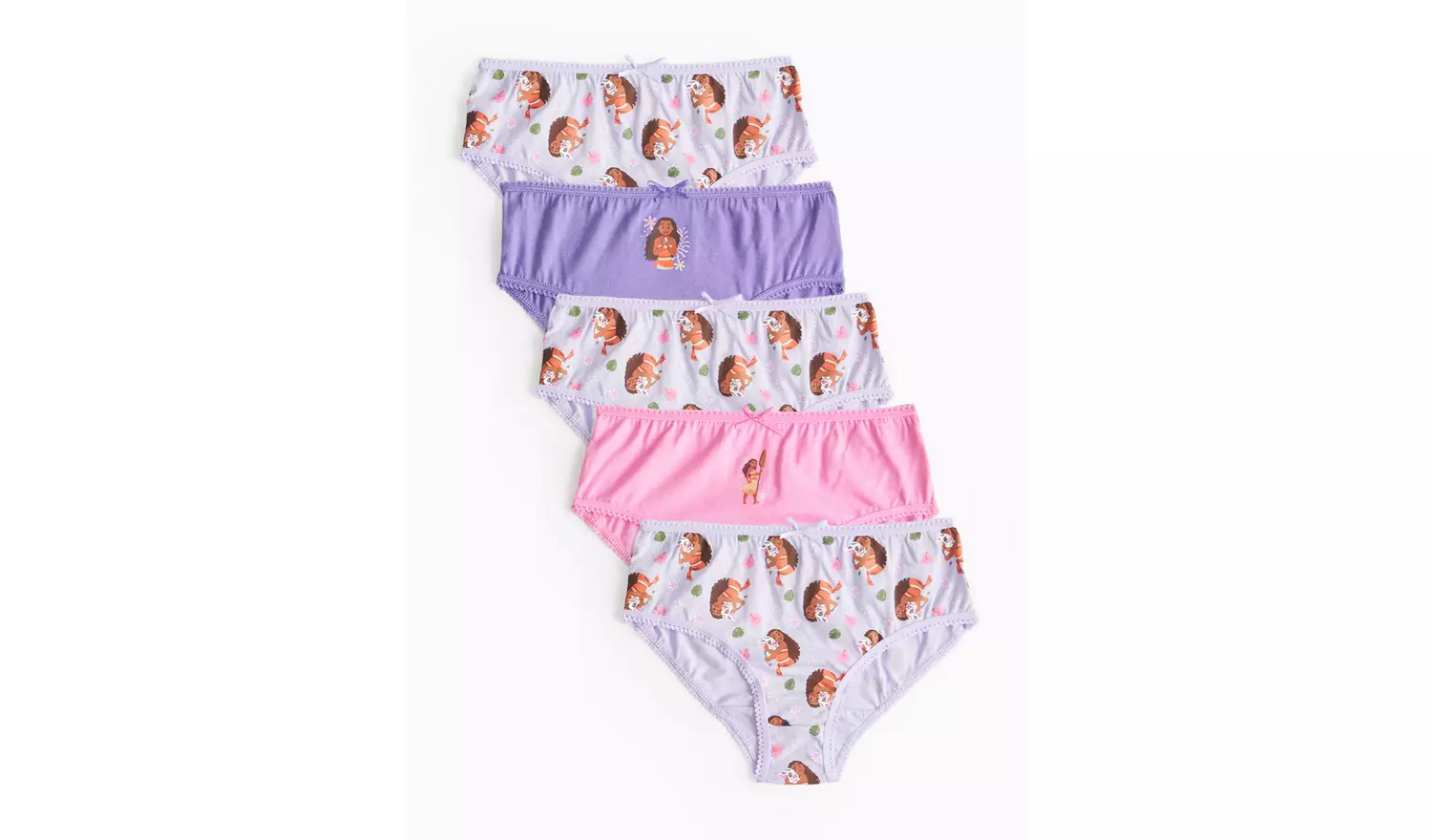 Disney Moana Character Briefs 5 Pack 1.5-2 years