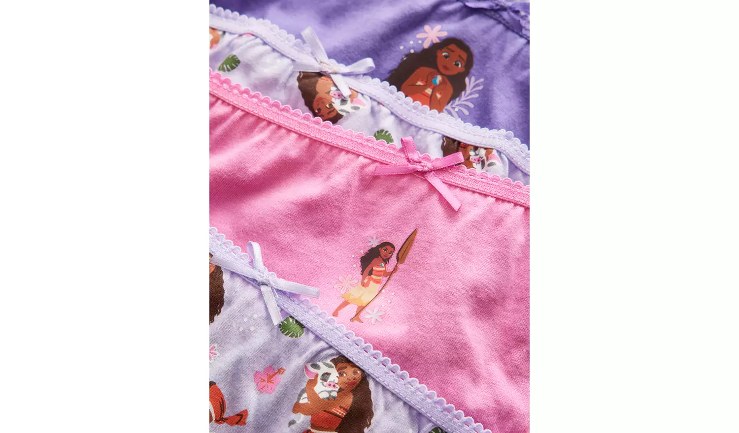 Disney Moana Character Briefs 5 Pack 2-3 years