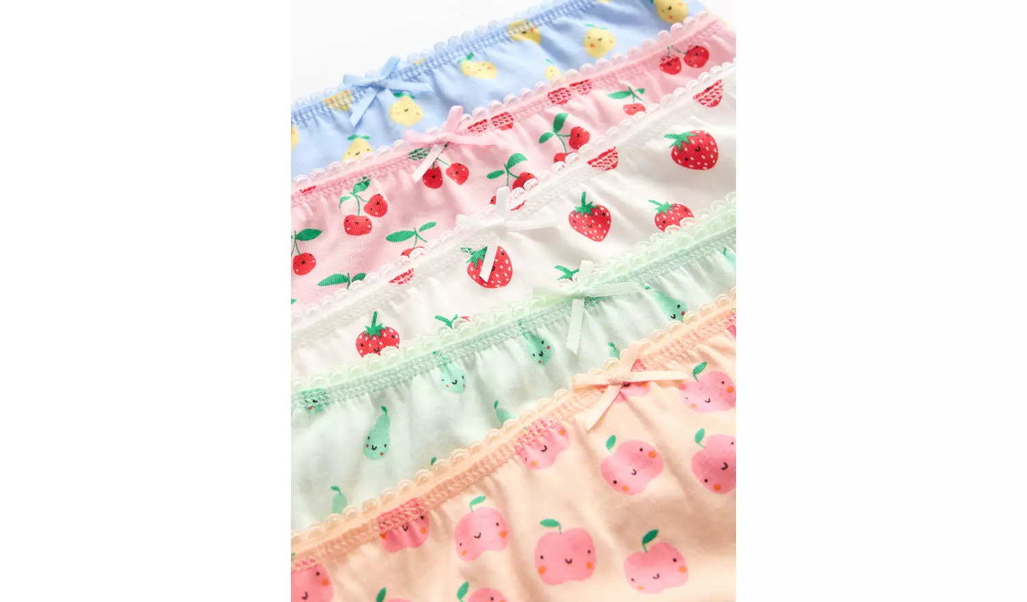 Fruit Printed Briefs 10 Pack 9-10 years