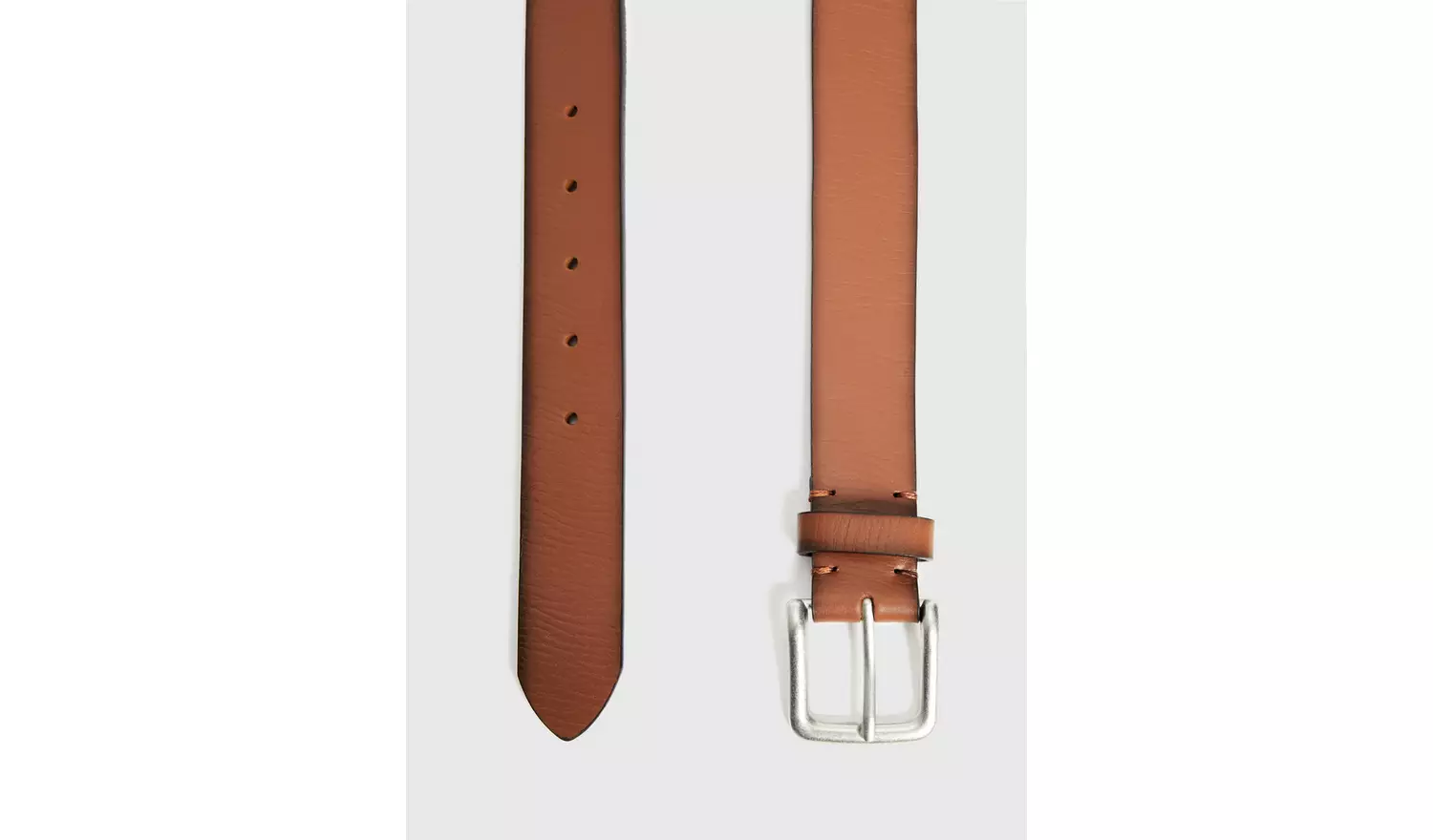 Tan Leather Belt M