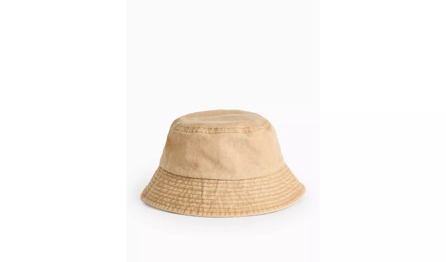 Neutral Washed Bucket Hat One Size