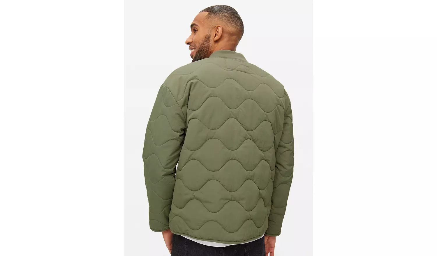 Khaki Onion Quilted JacketXL