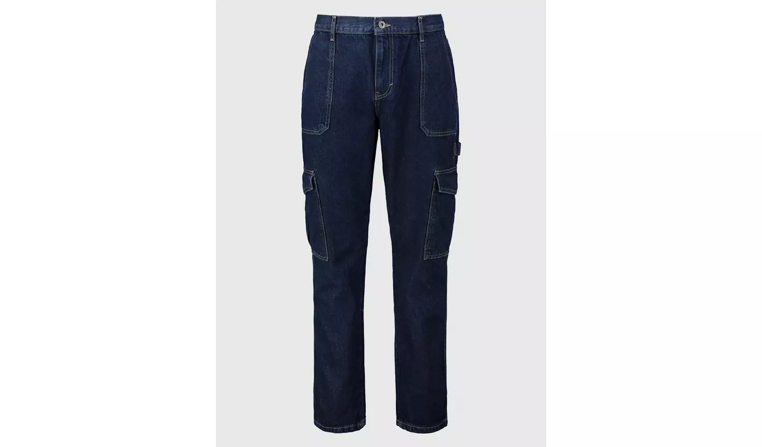 Dark Denim Cargo Jeans - 42R