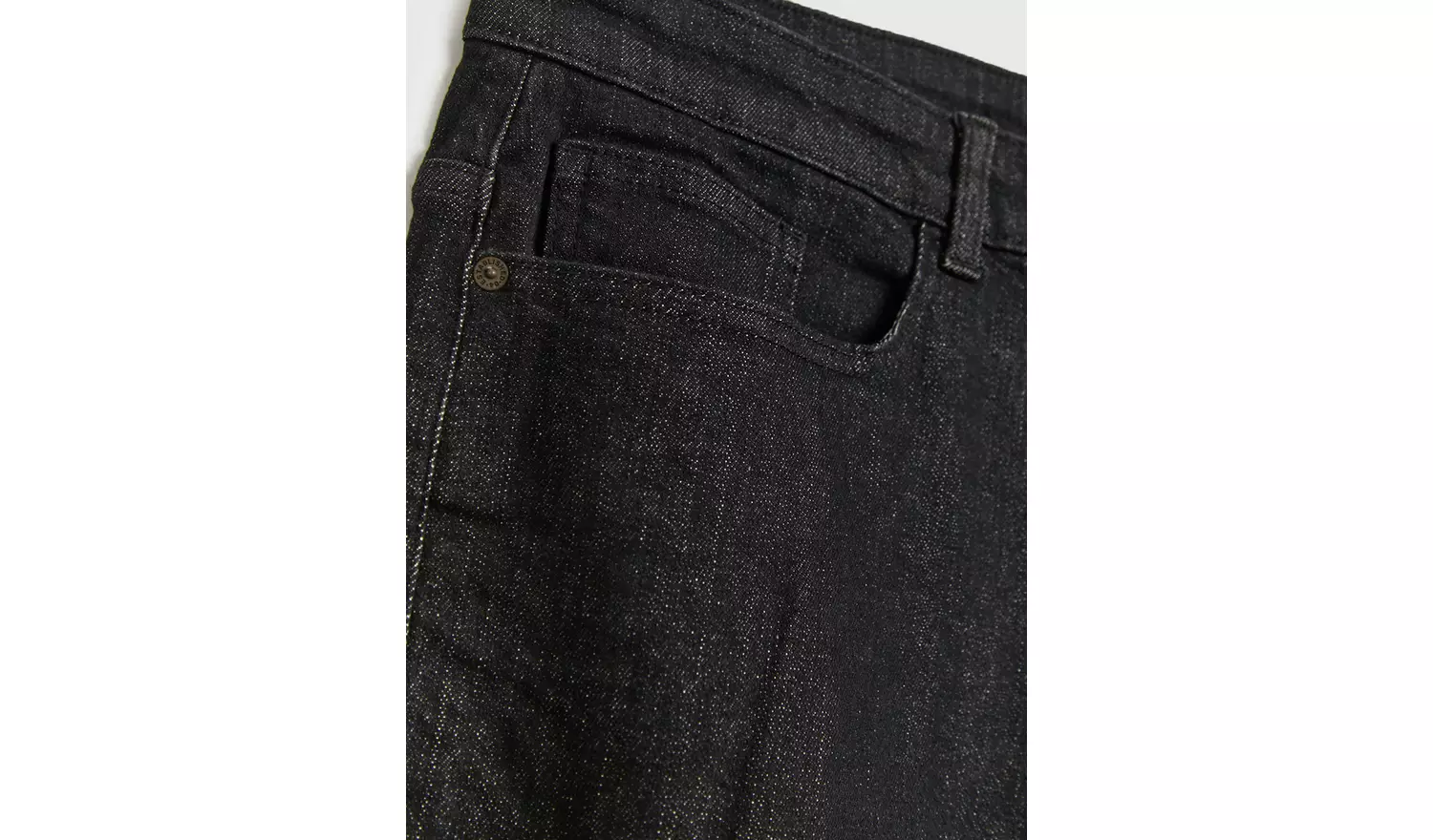 Everyday Black Straight Leg Denim Jeans 32R