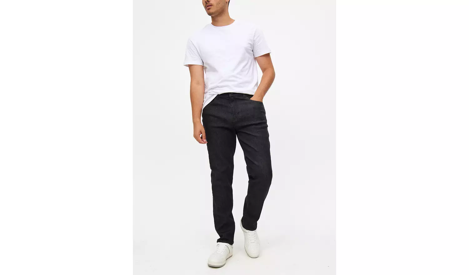 Everyday Black Denim Slim Fit Jeans34S