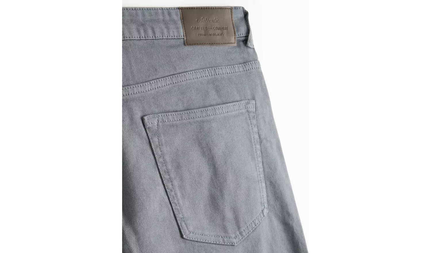 Blue Garment Dye Denim Jeans 36S