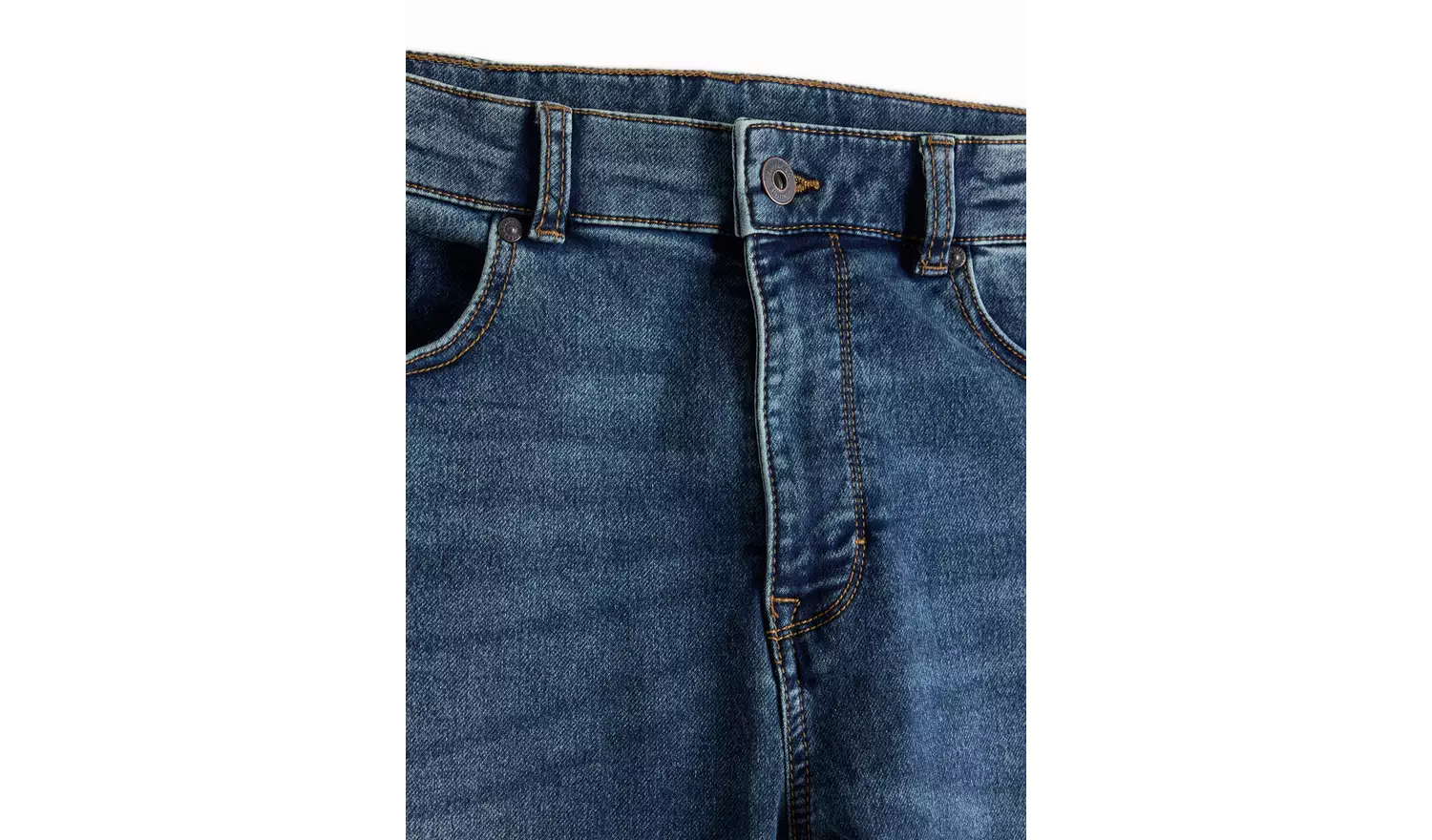 Mid Blue Ultimate Comfort Slim Fit Denim Jeans 36S