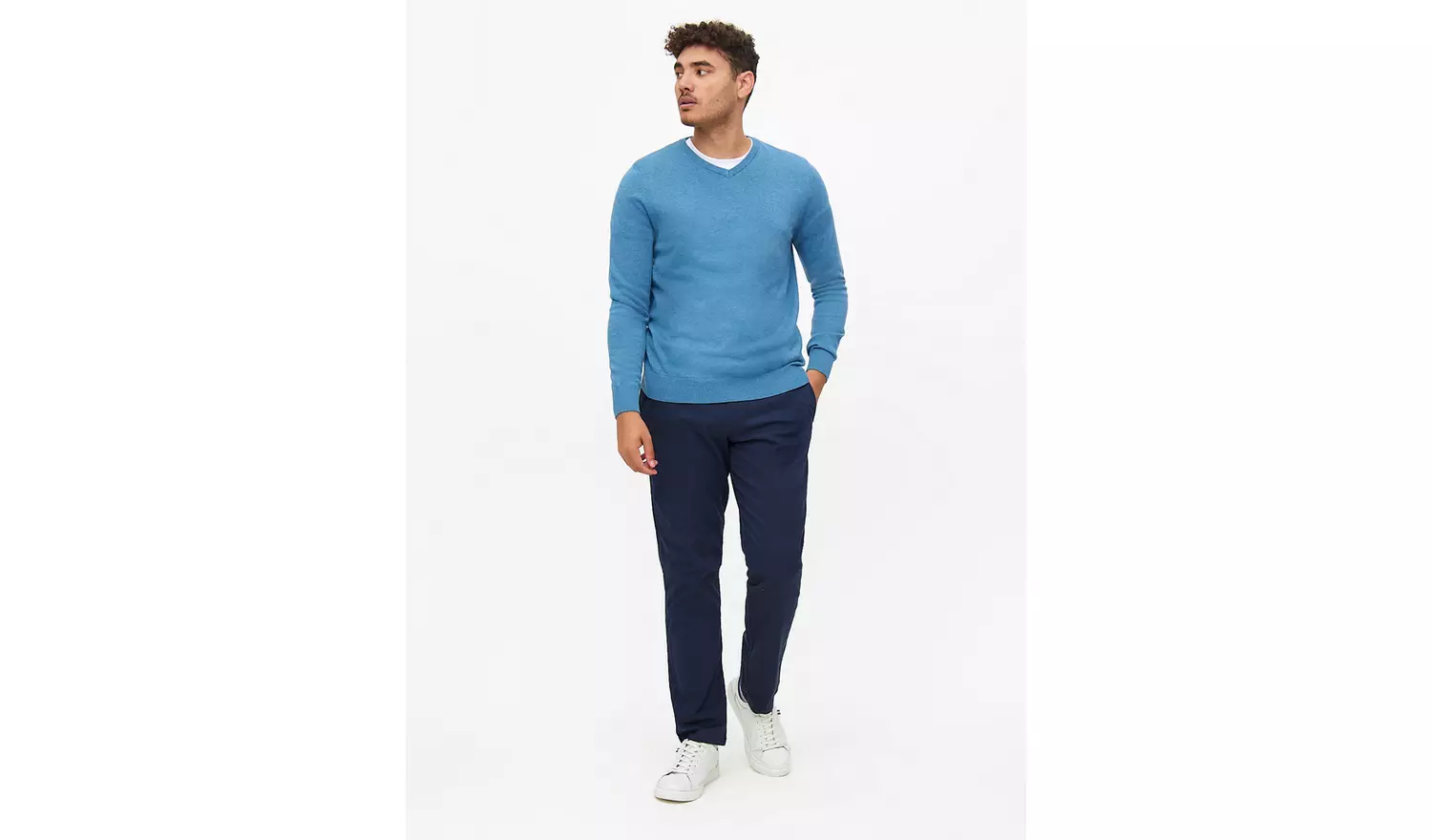 Blue Core Crew Neck jumper XXL