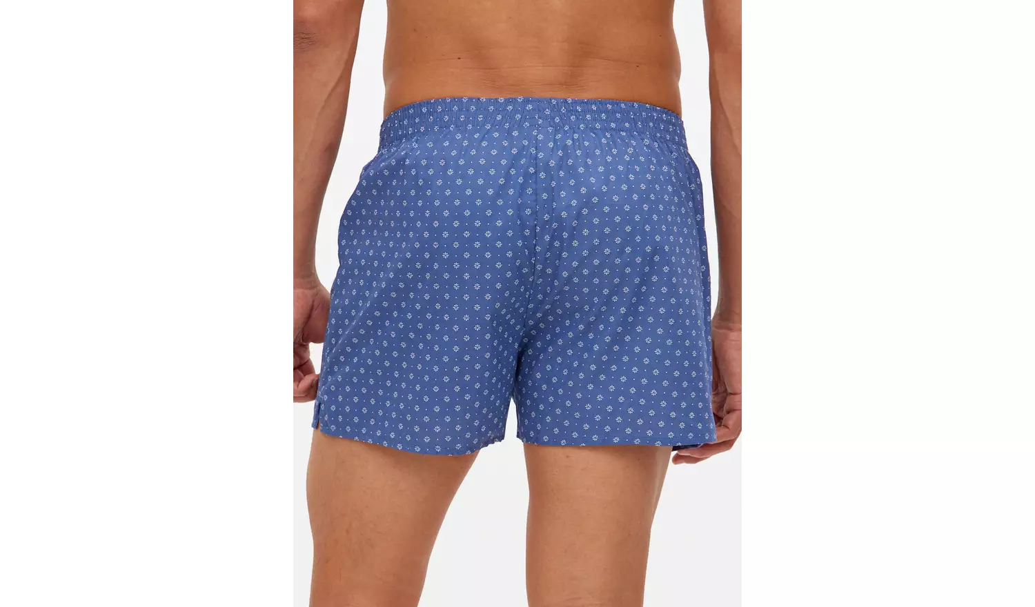 Geo Printed Woven Boxers 3 Pack XS