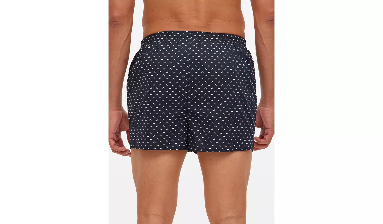 Geo Printed Woven Boxers 3 Pack L