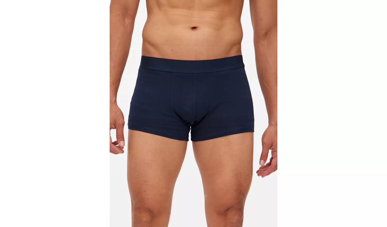 Navy Hipsters 3 Pack L