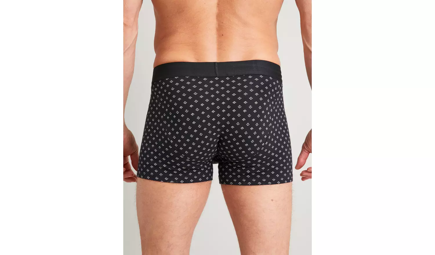 Geo, Stripe & Dot Print Trunks 3 Pack XS