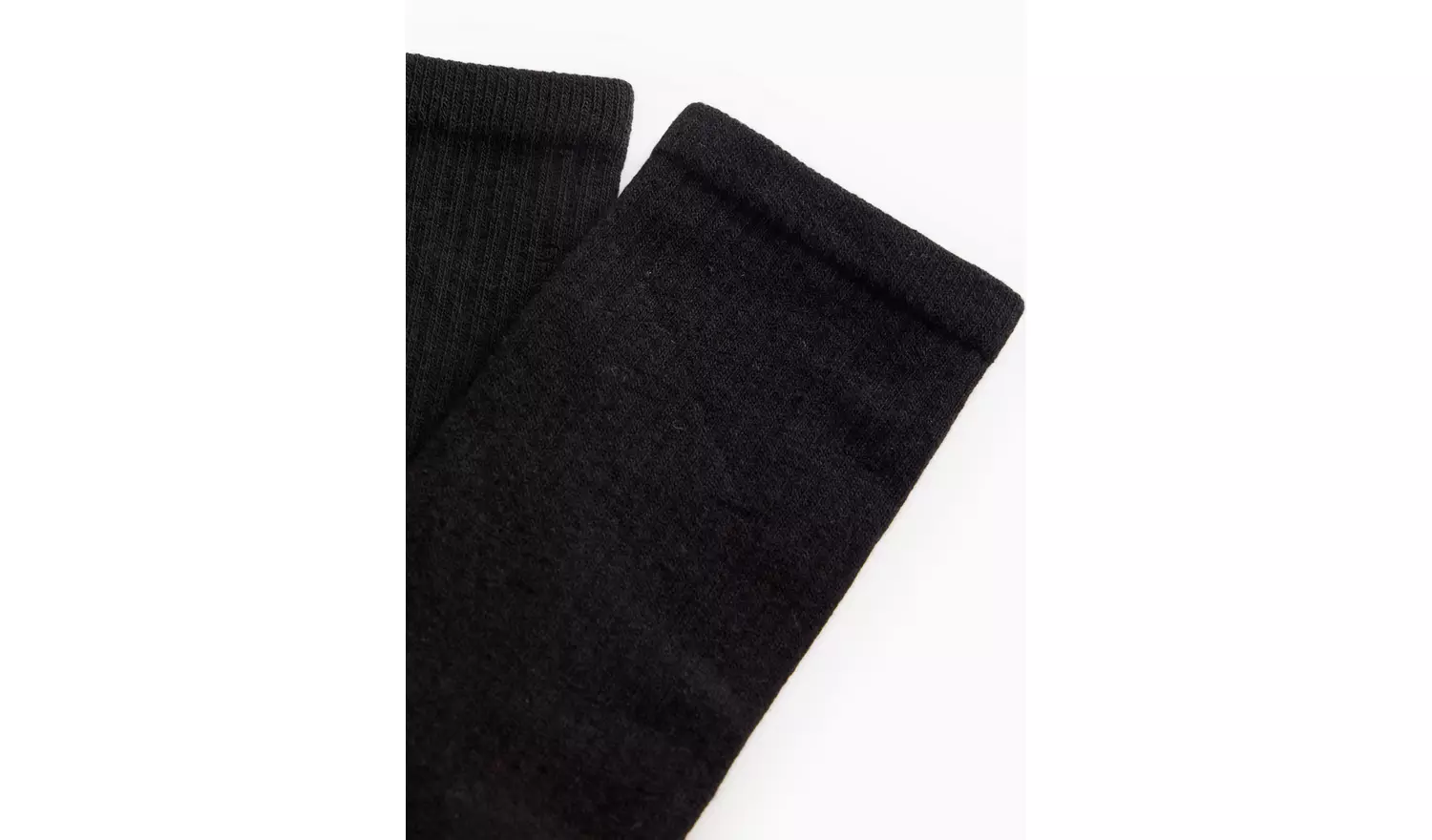 Black Sports Socks With Arch Support 5 Pack 6-8.5