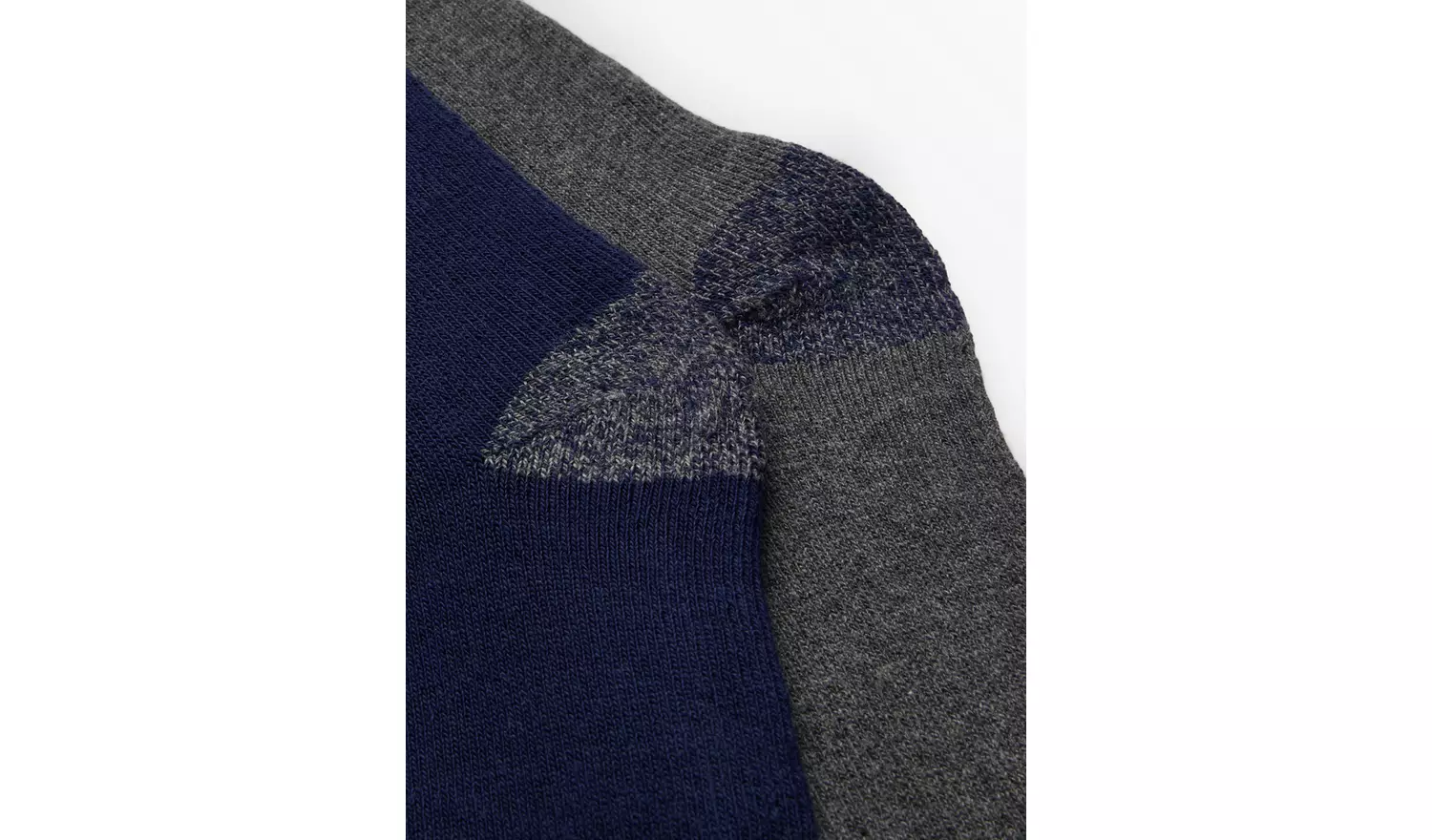 Navy & Grey Blister Resist Socks 2 Pack 9-12