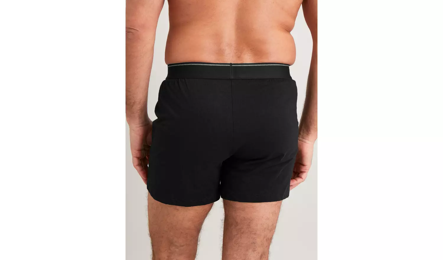 Black & Grey Jersey Boxers 3 Pack XXL
