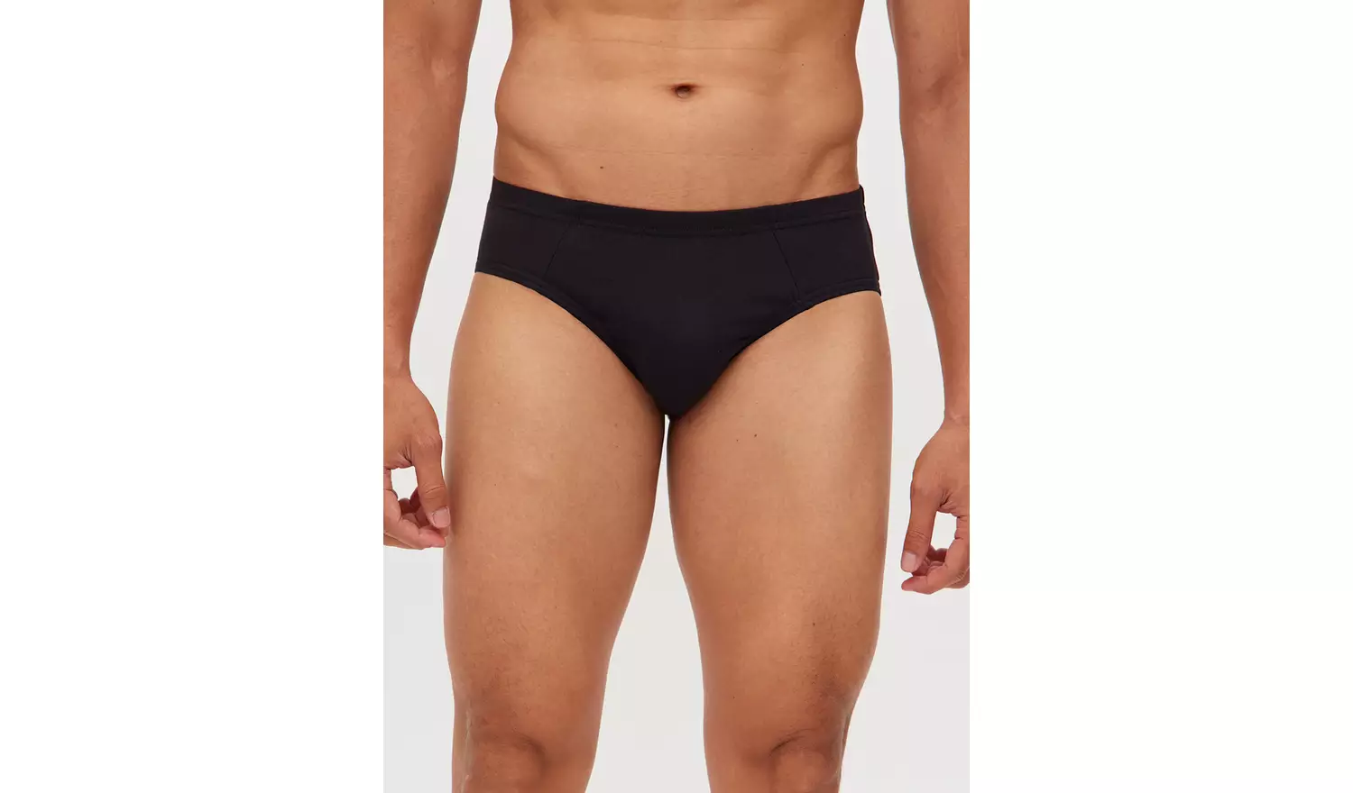 Black Briefs 3 Pack XL