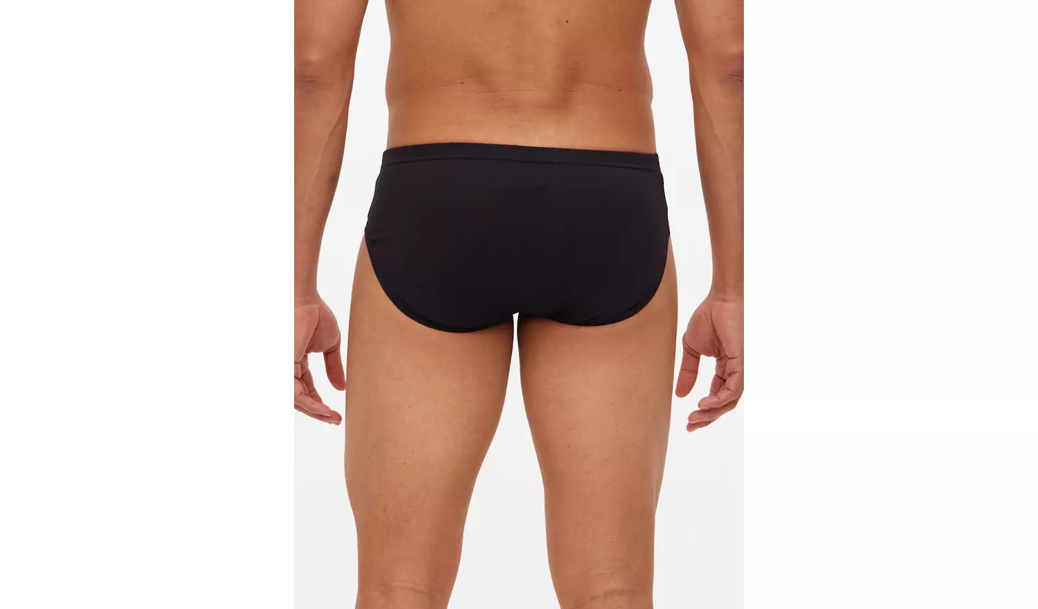 Black Briefs 3 Pack S