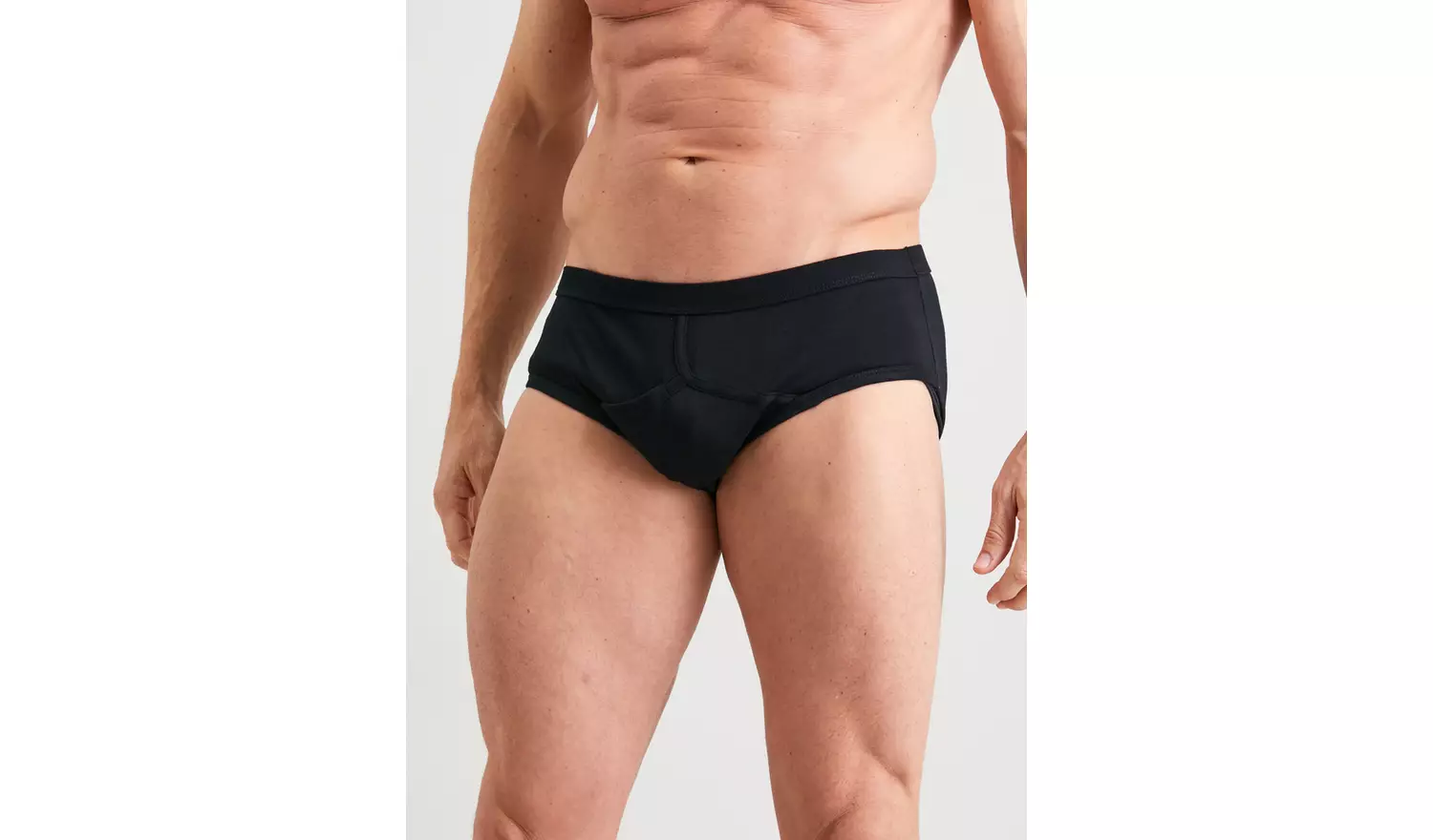 Black Briefs 3 Pack S
