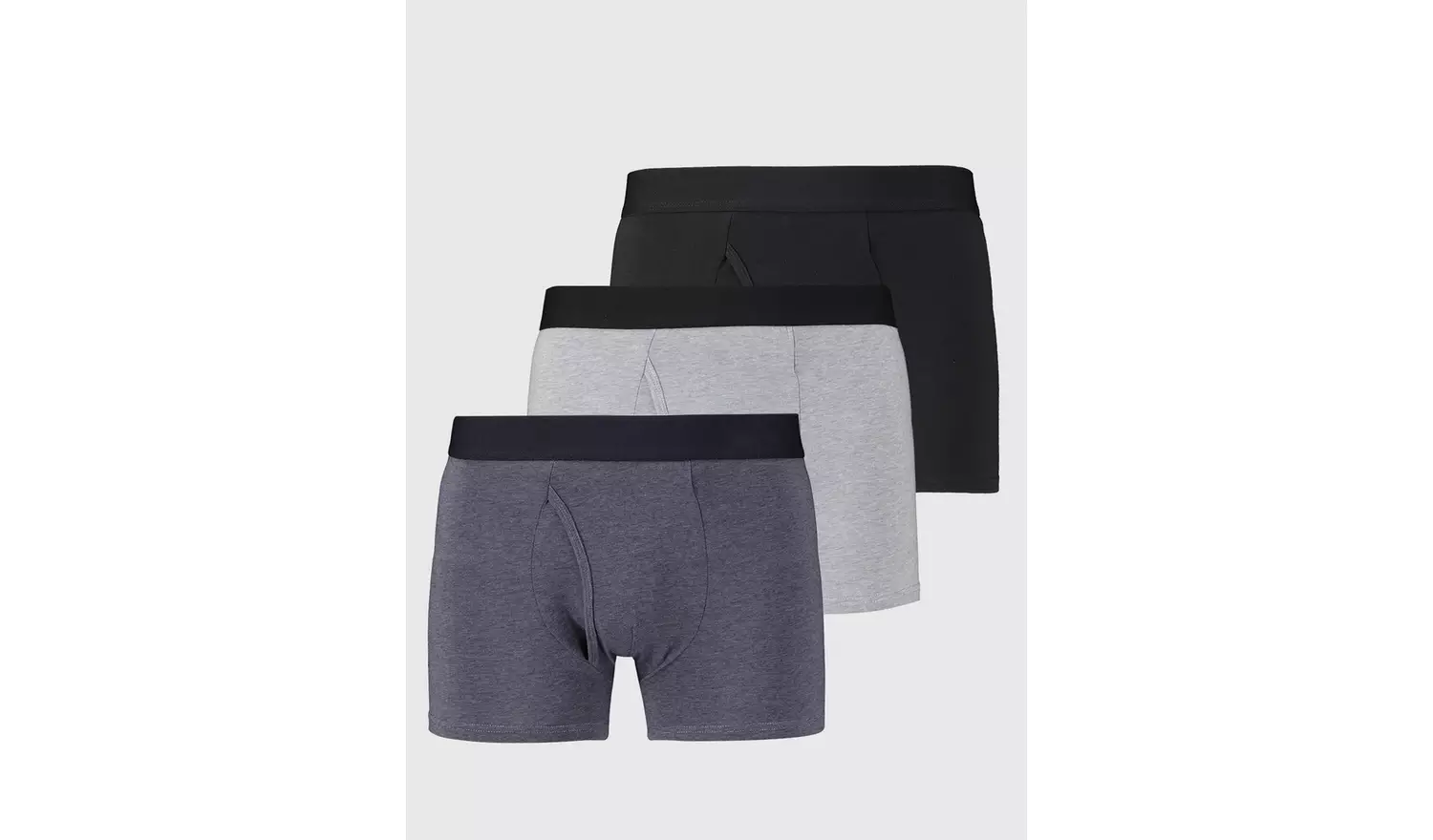 Mono Fine Stripe Trunks 3 Pack L