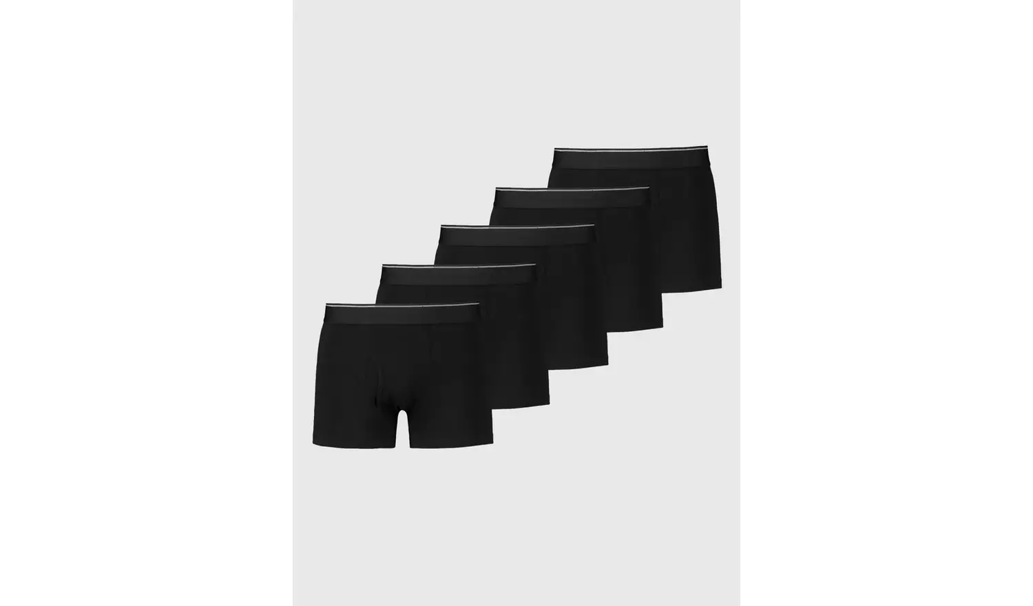 Black Trunks 5 Pack M