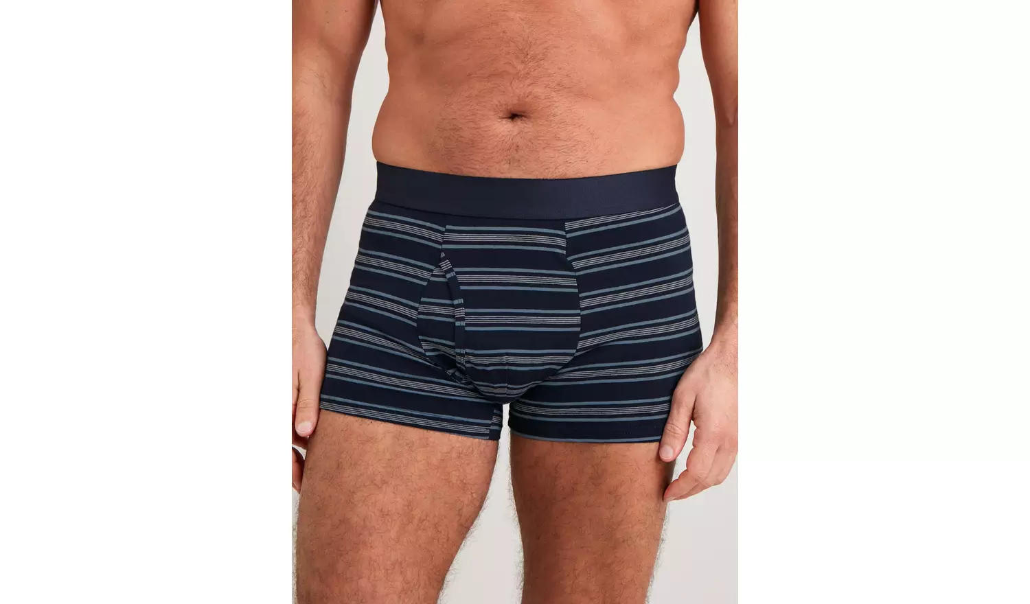 Navy Geo & Stripe Trunks 3 Pack XXL