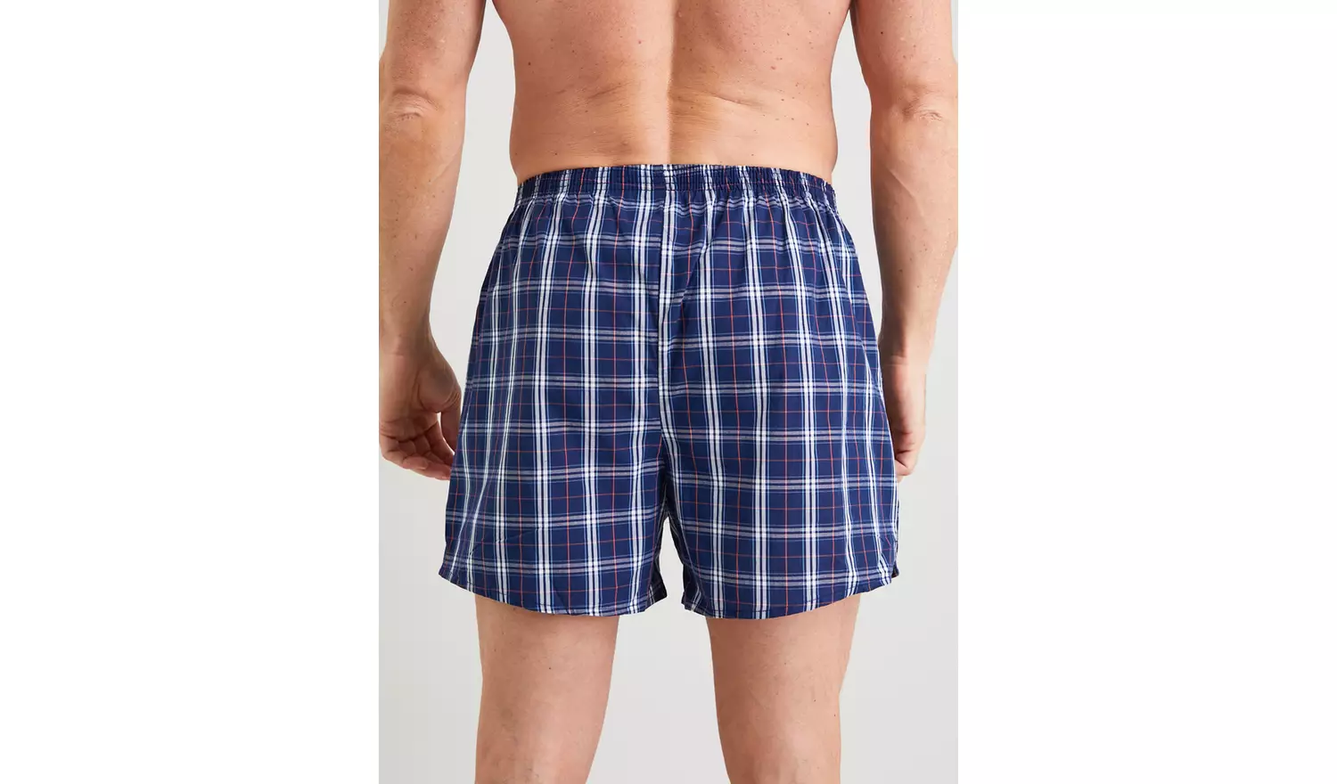 Bright Check Woven Boxers 3 Pack - XS