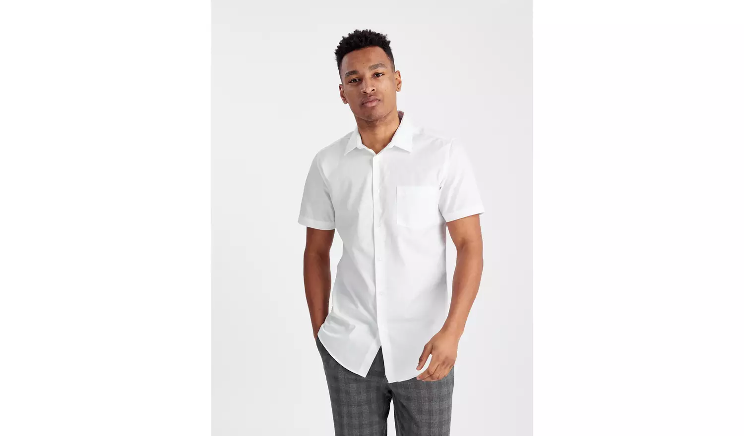 White Slim Fit Formal Shirt 2 Pack 20