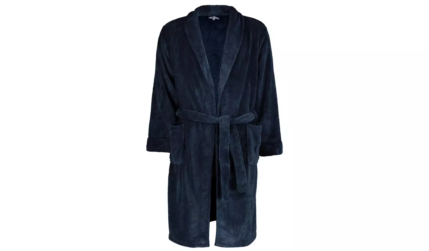 Navy Fleece Soft Dressing Gown - XXXL