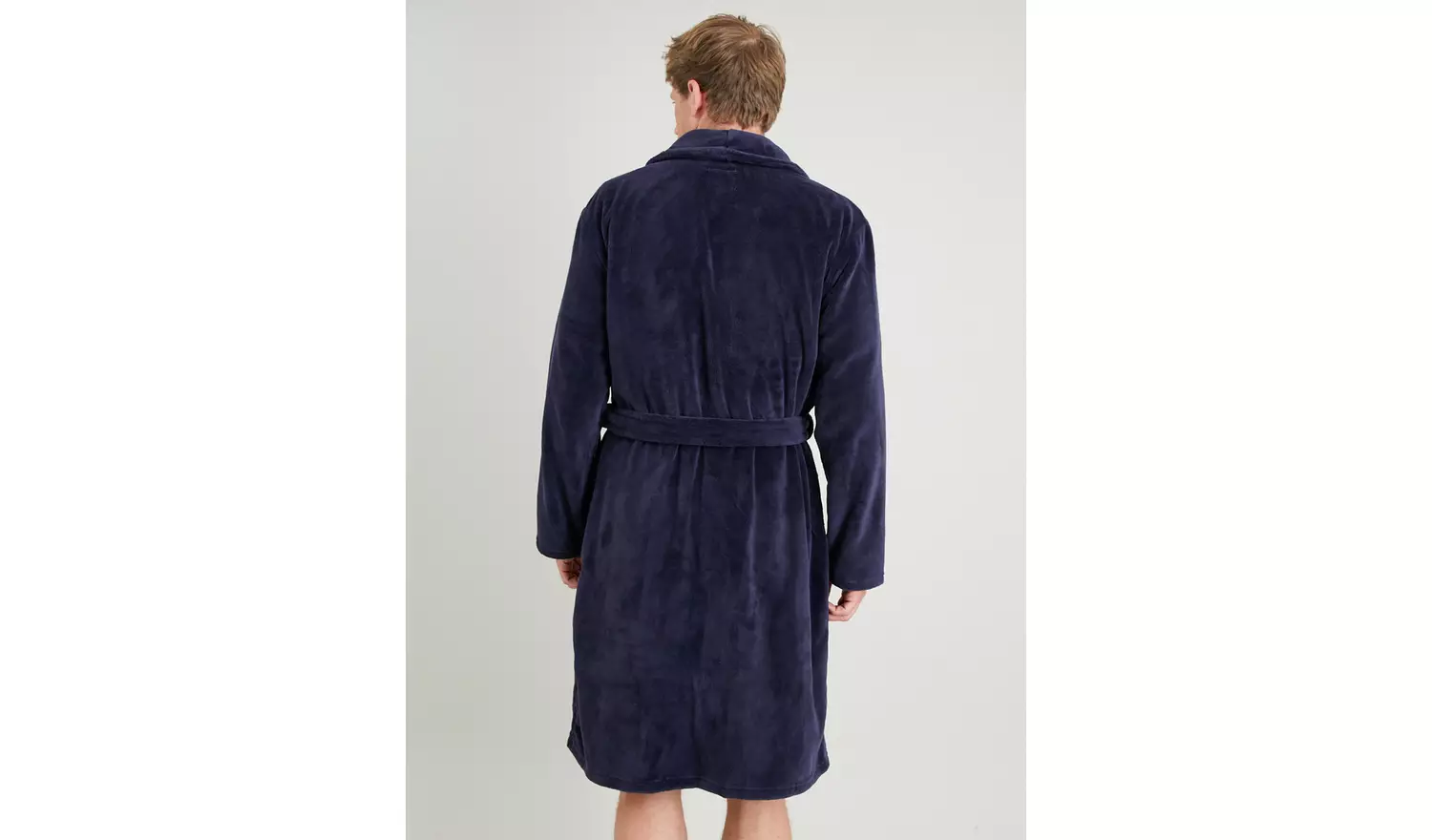 Navy Well Soft Dressing Gown - XXL