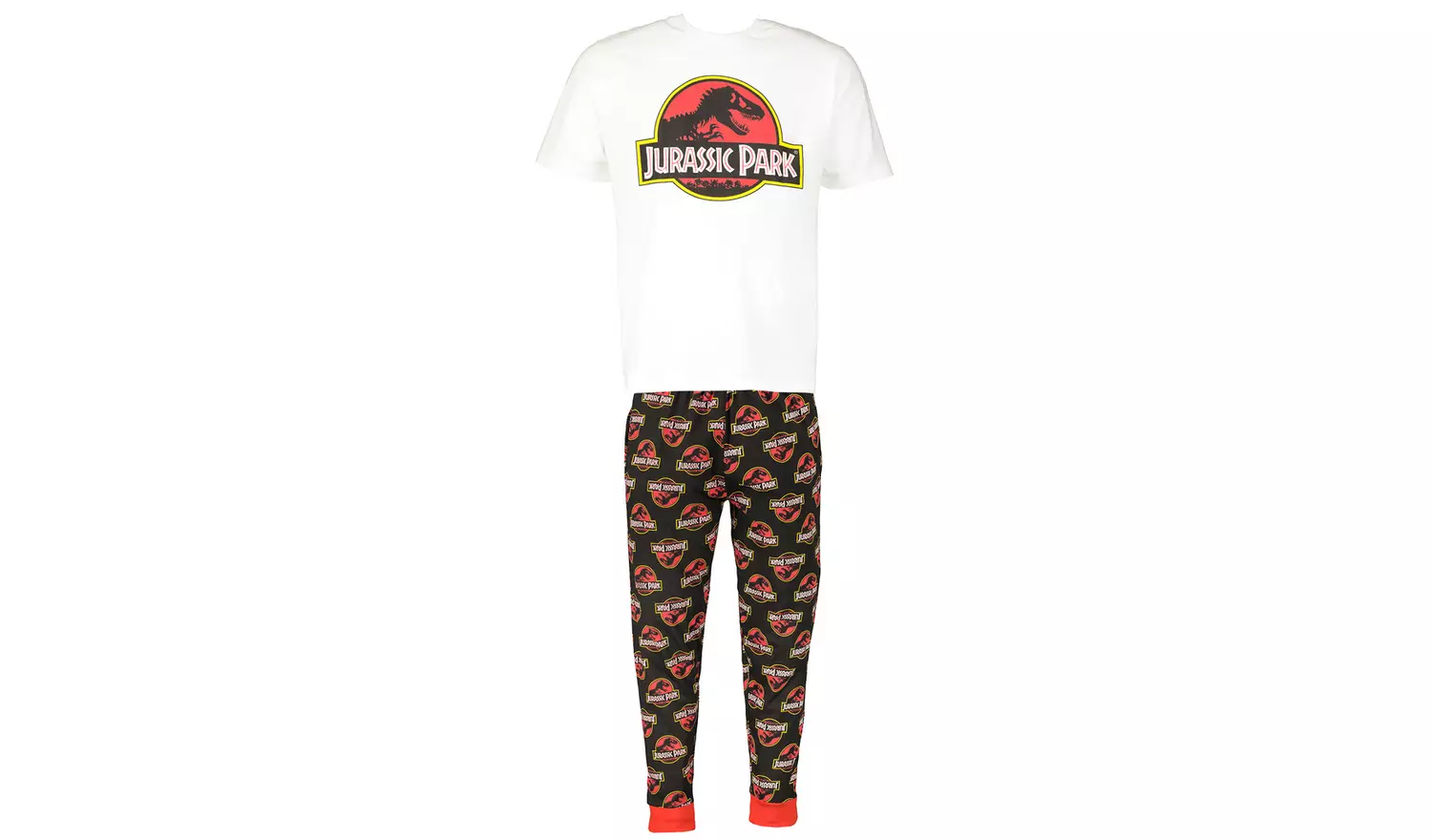 White and Black Jurassic Park Pyjama's - XS