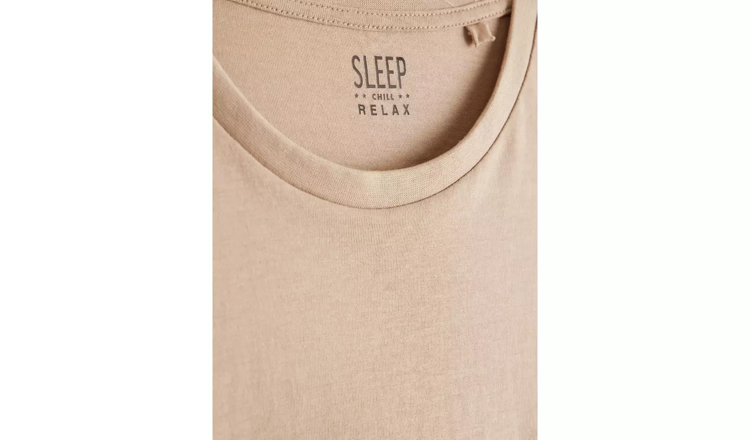 Black & Brown Jersey Pyjama SetXS