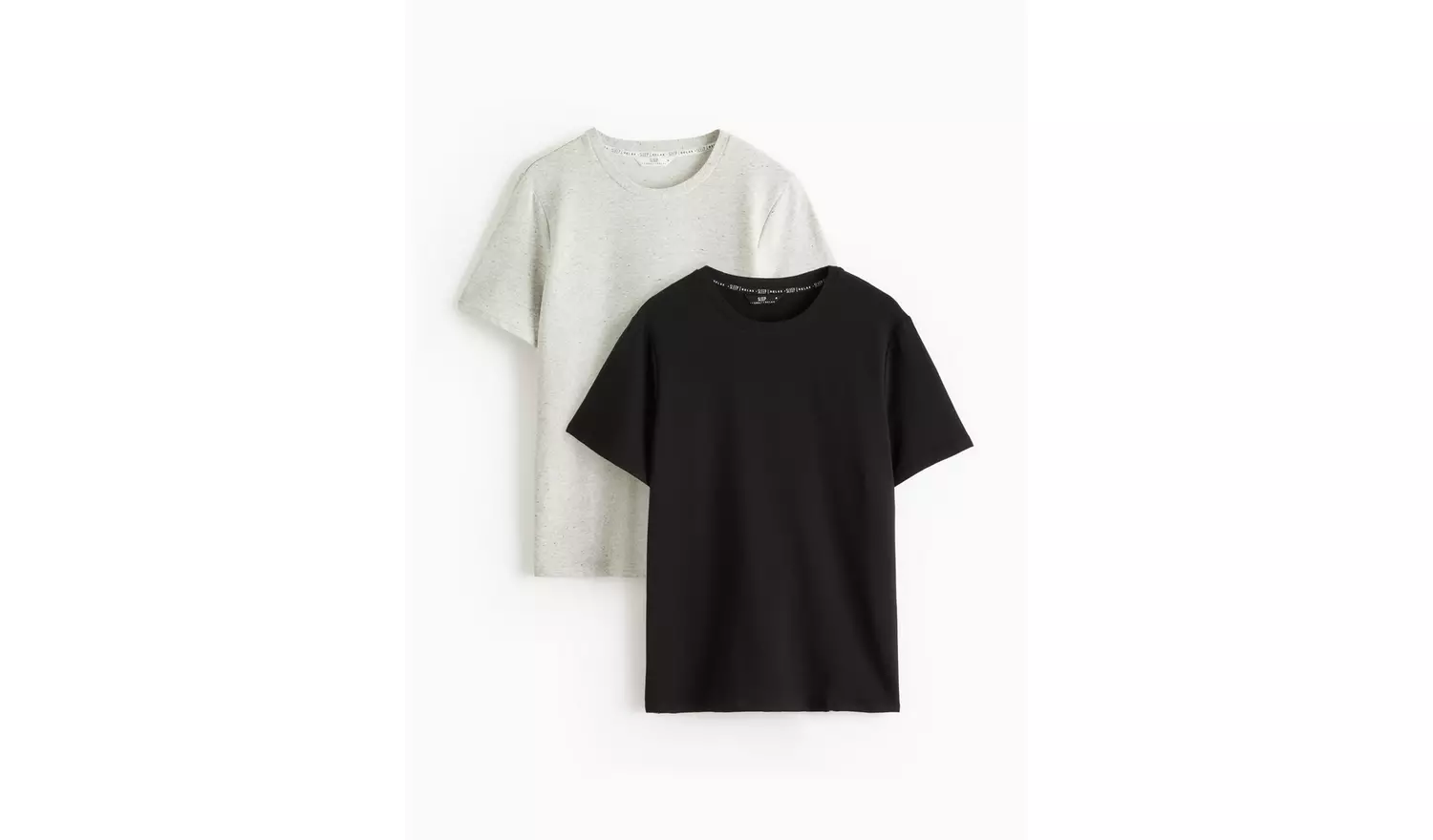 Black & Grey Pyjama T-Shirt 2 Pack S