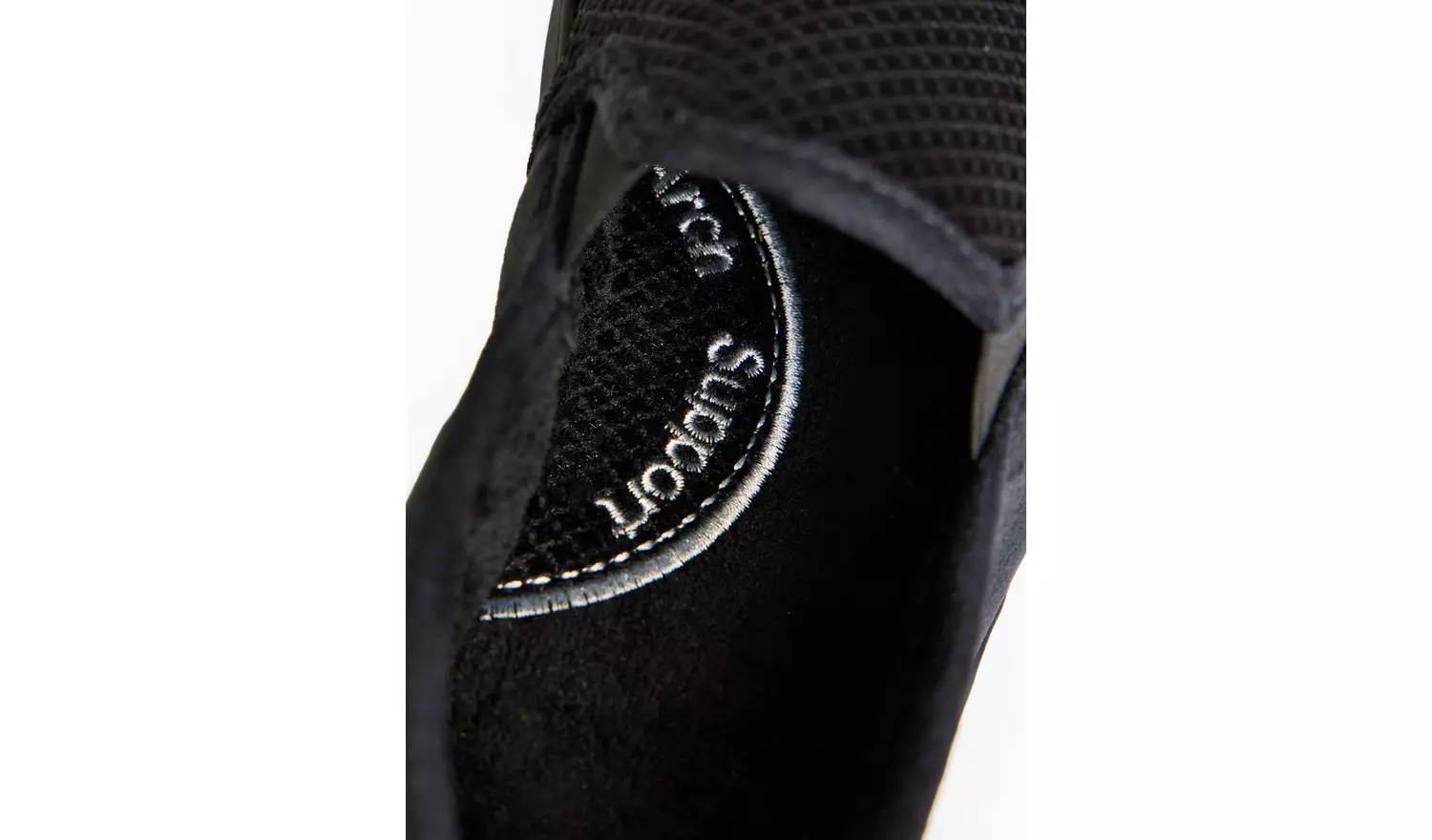 Black Diagonal Square Full Slippers With Arch Support 11