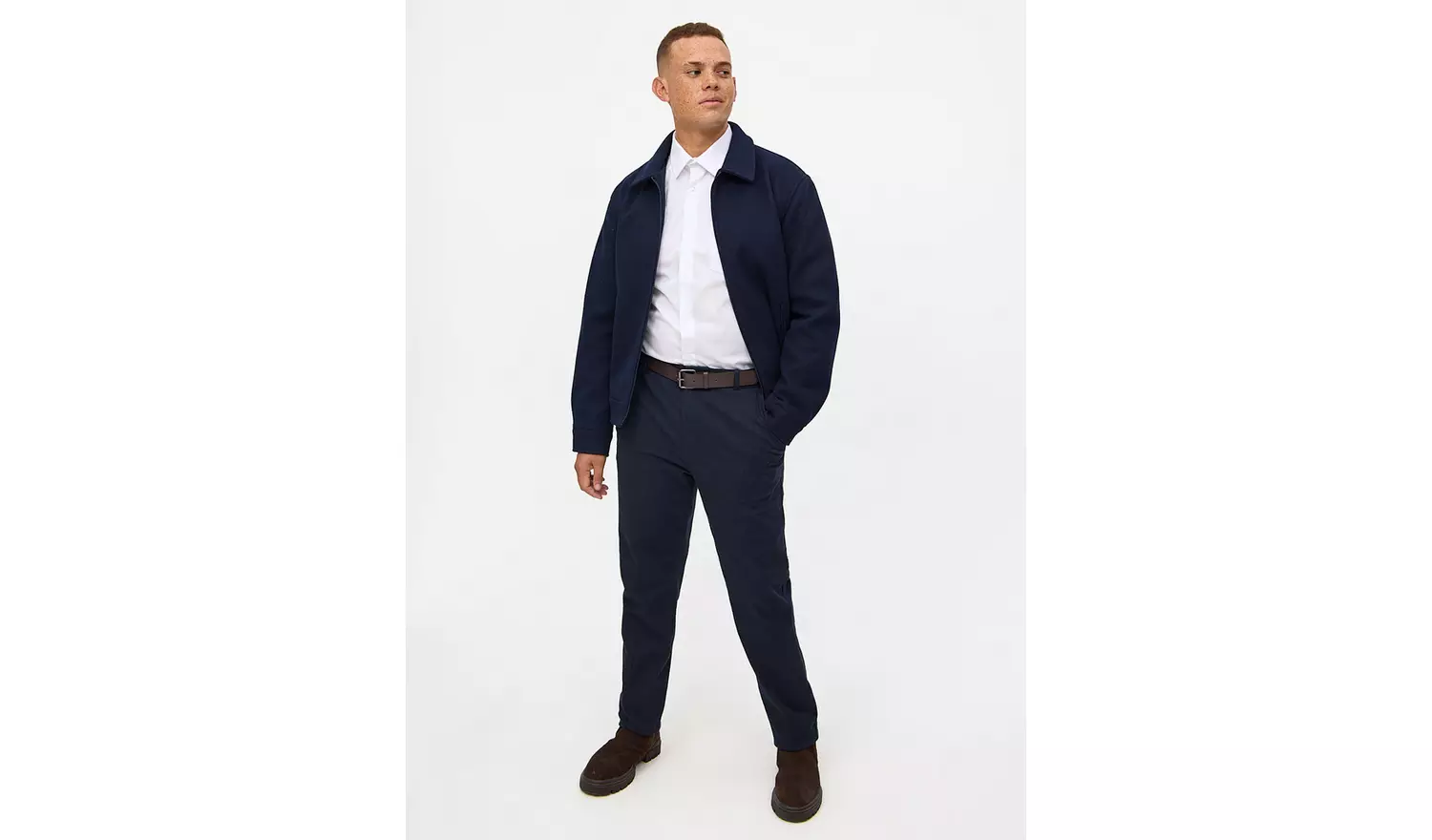 White Regular Fit Short Sleeve Shirts 2 Pack 14