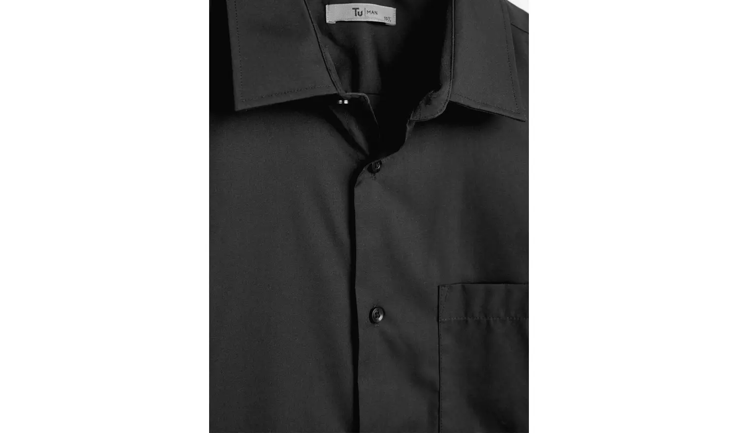 Black Regular Fit Formal Shirt 2 Pack 19