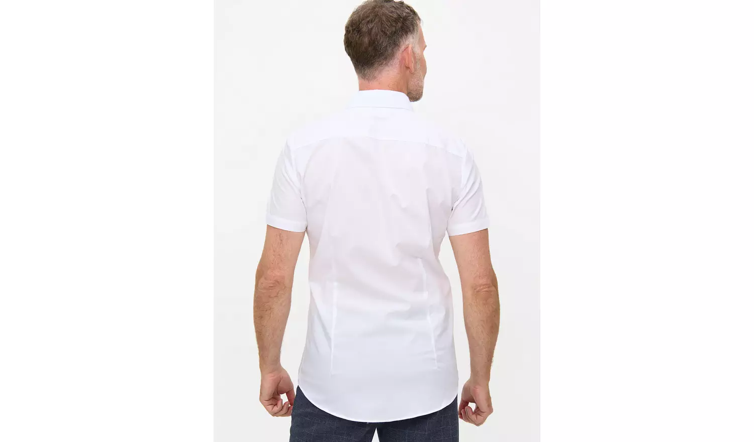 White Slim Fit Formal Shirt 5 Pack 14.5