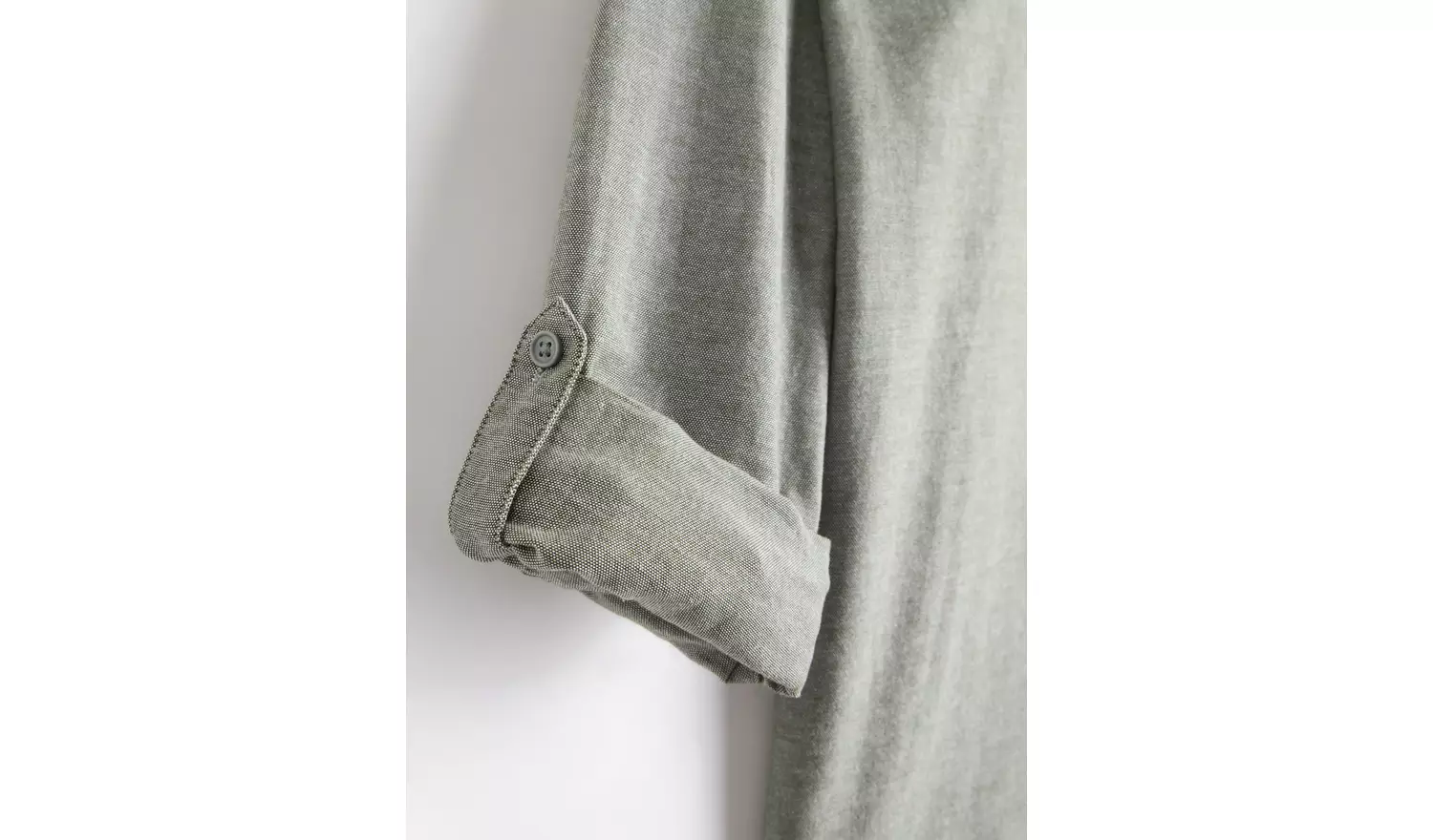 Khaki Long Sleeve Oxford Shirt XXL