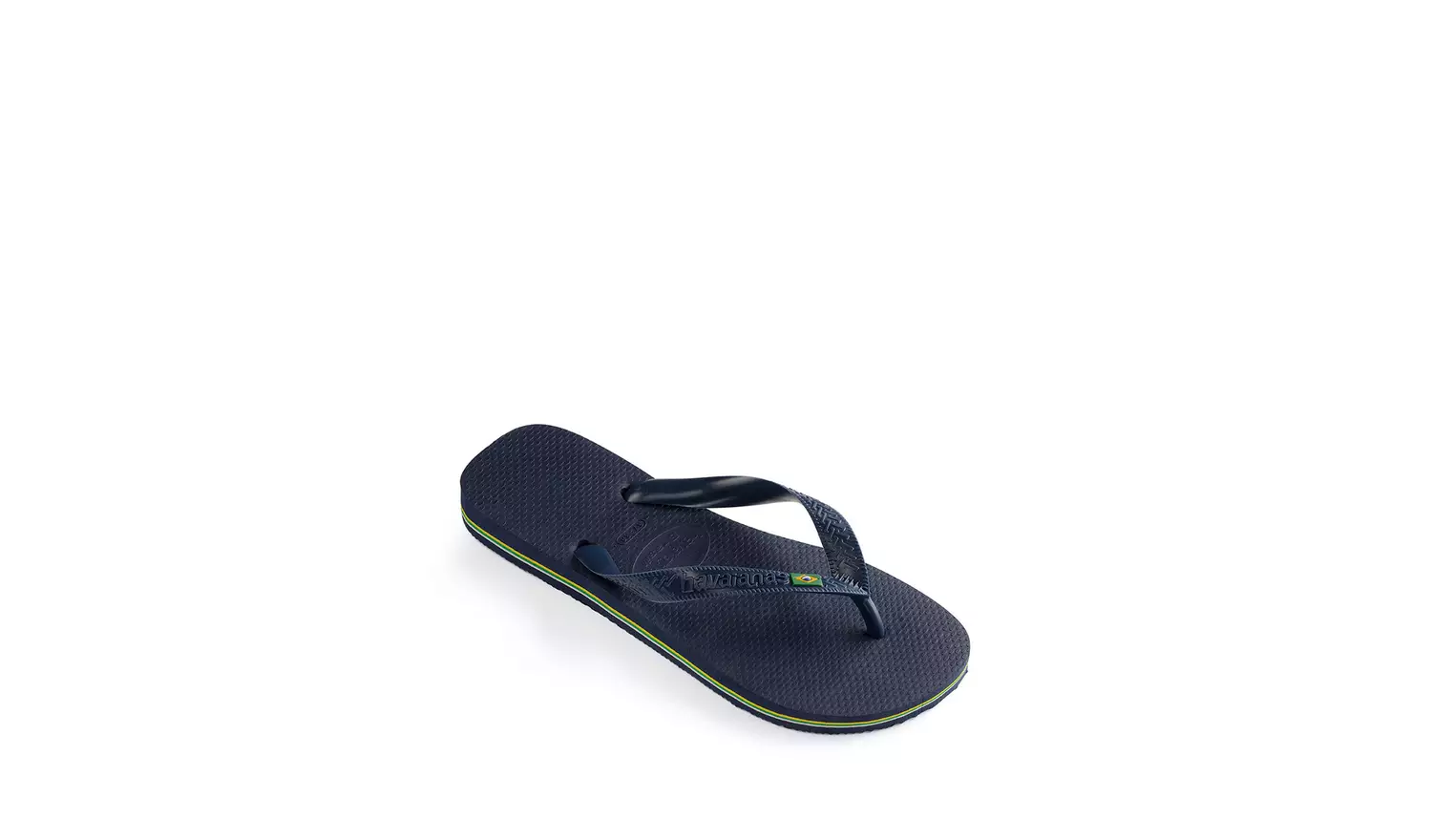 HAVAIANAS Brasil Flip Flops Navy Blue 37/38