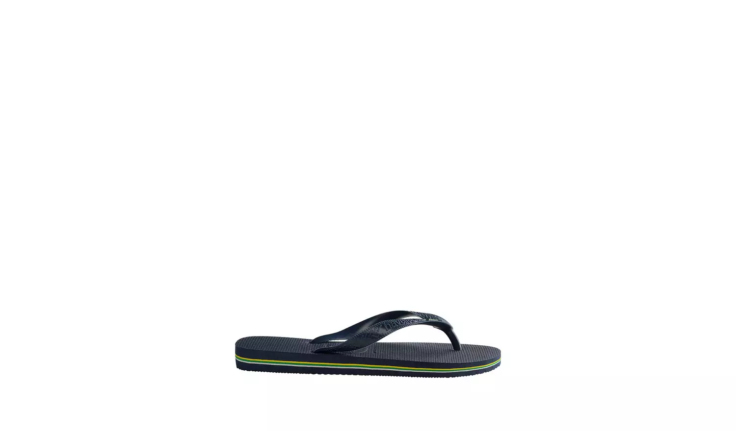 HAVAIANAS Brasil Flip Flops Navy Blue 37/38