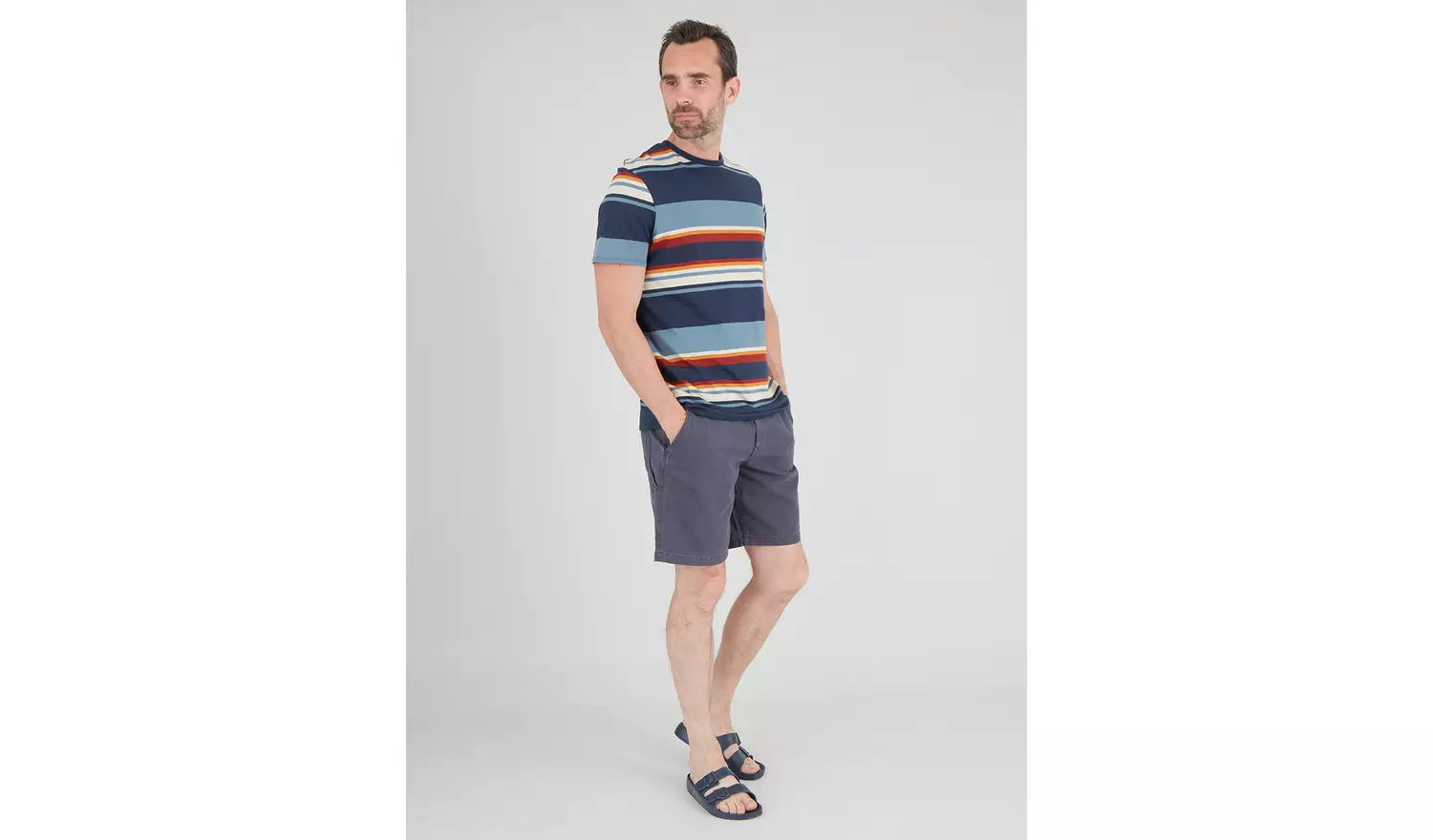 Navy Carpenter Shorts - 38