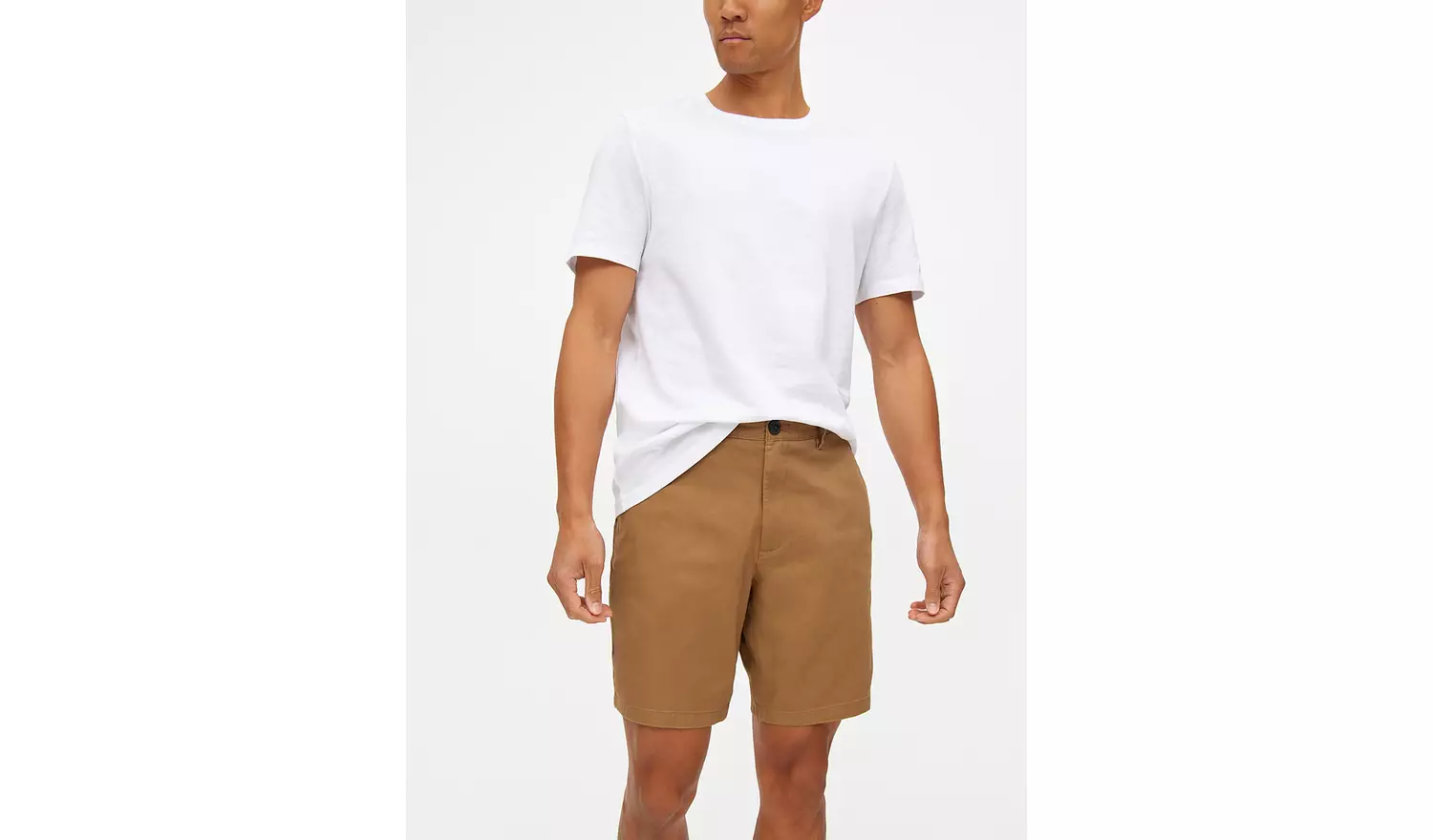 Brown Classic Chino Shorts 38